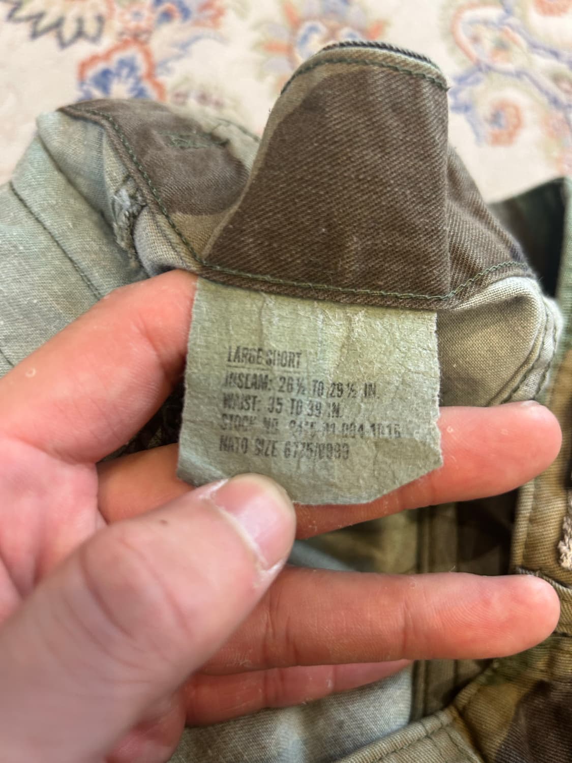 미군 우드랜드BDU트라우져 35-39 상품이미지8