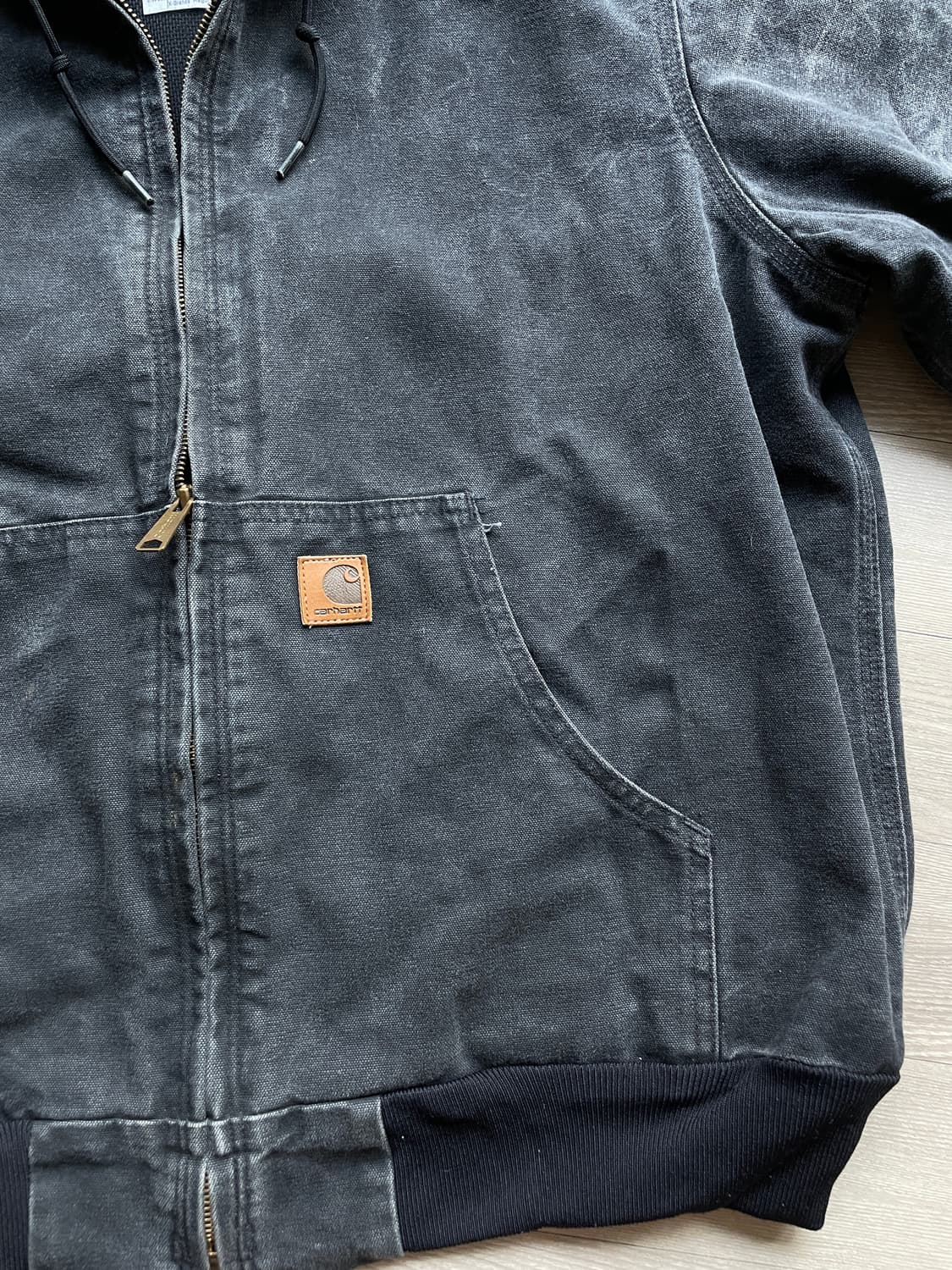 칼하트 j160 blk 블랙 액티브 샌드스톤 상품이미지9