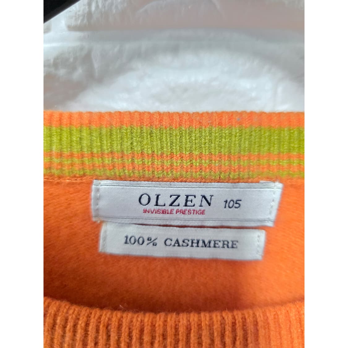 택포) 오르젠  캐시미어 100 니트 L 상품이미지2