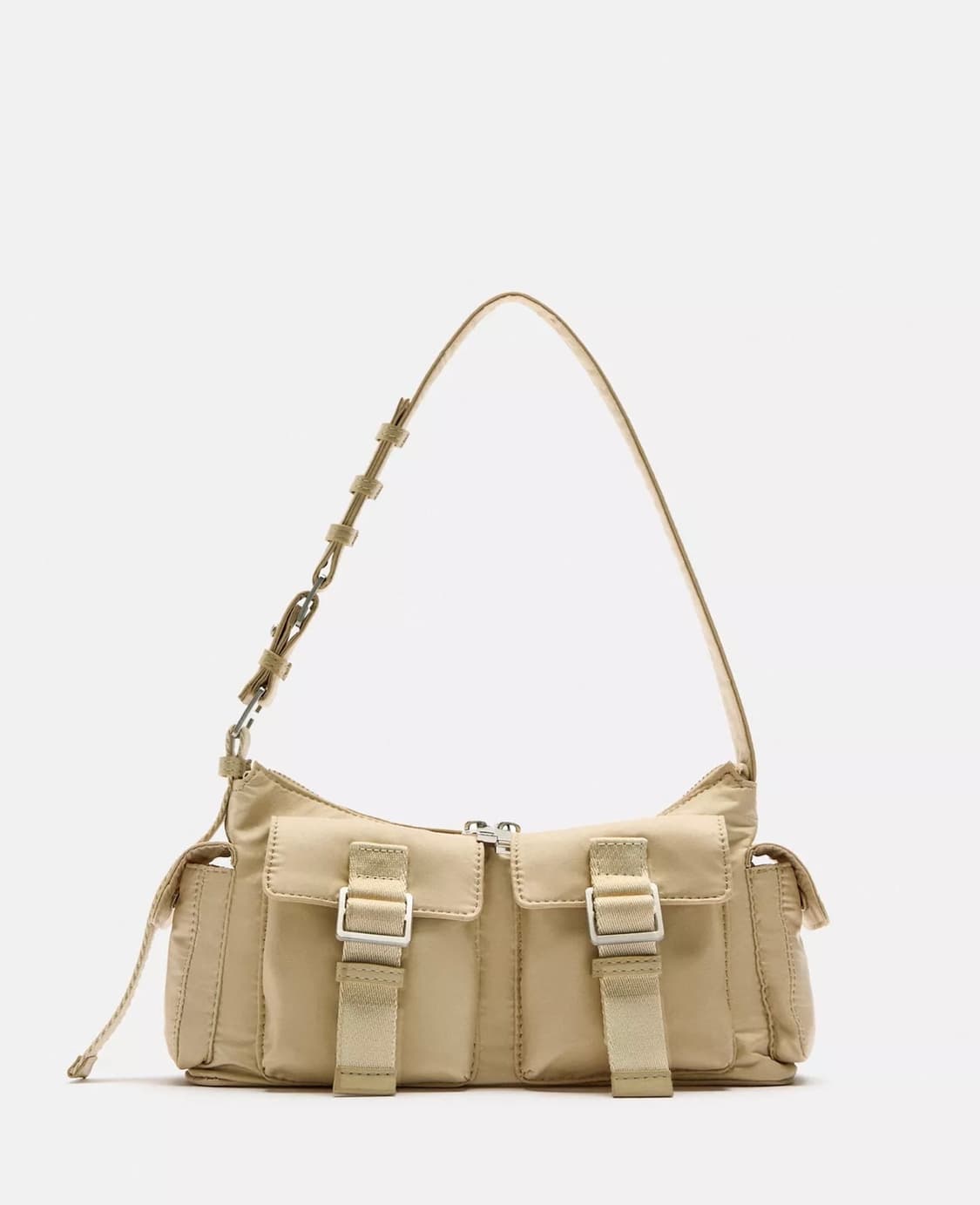 자라 zara 포켓 숄더백(베이지) 새상품 상품이미지1