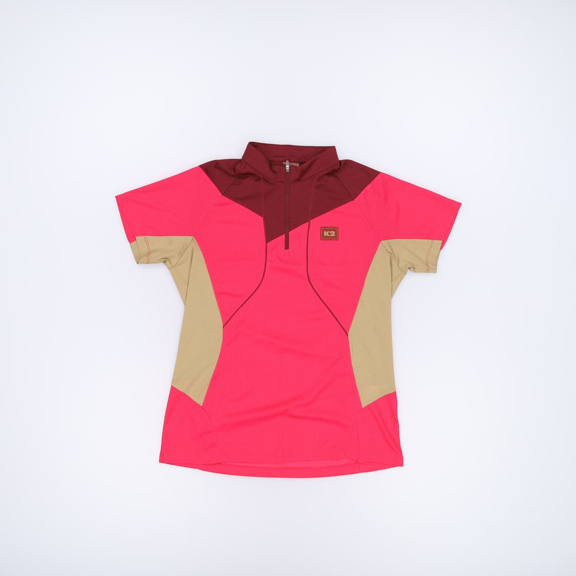 100 K2 반집업 반팔 티셔츠 0424H1 상품이미지1