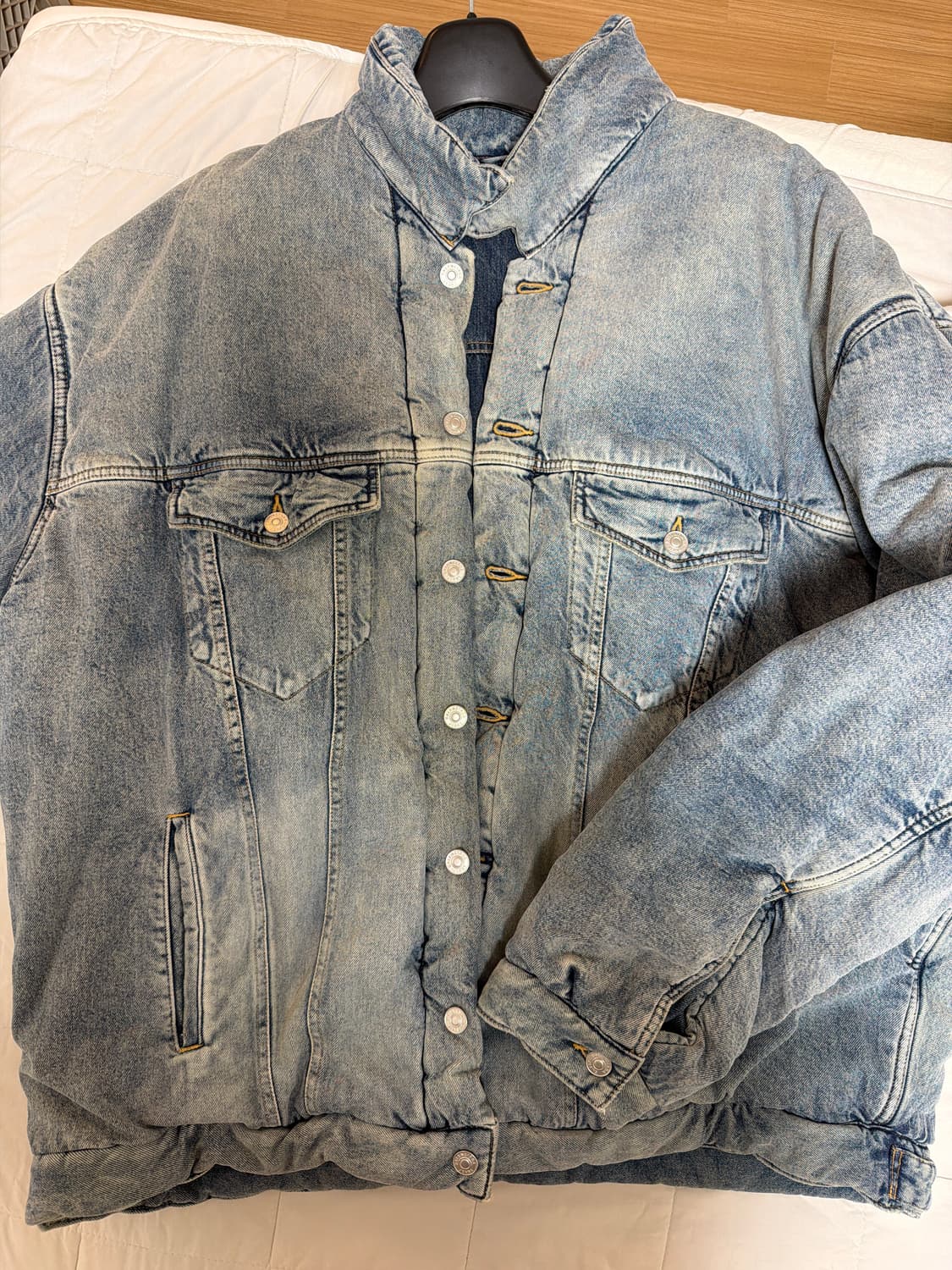 발렌시아가 재패니즈 패디드 데님자켓 상품이미지1