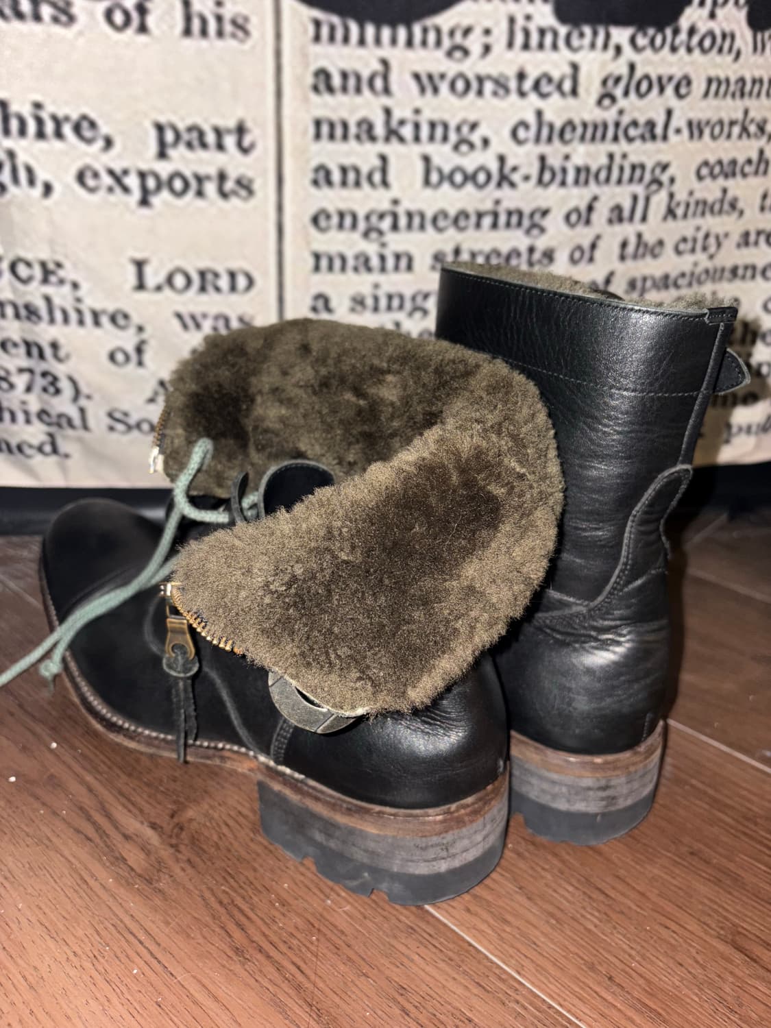 Alfredo bannister high fur boots 상품이미지5