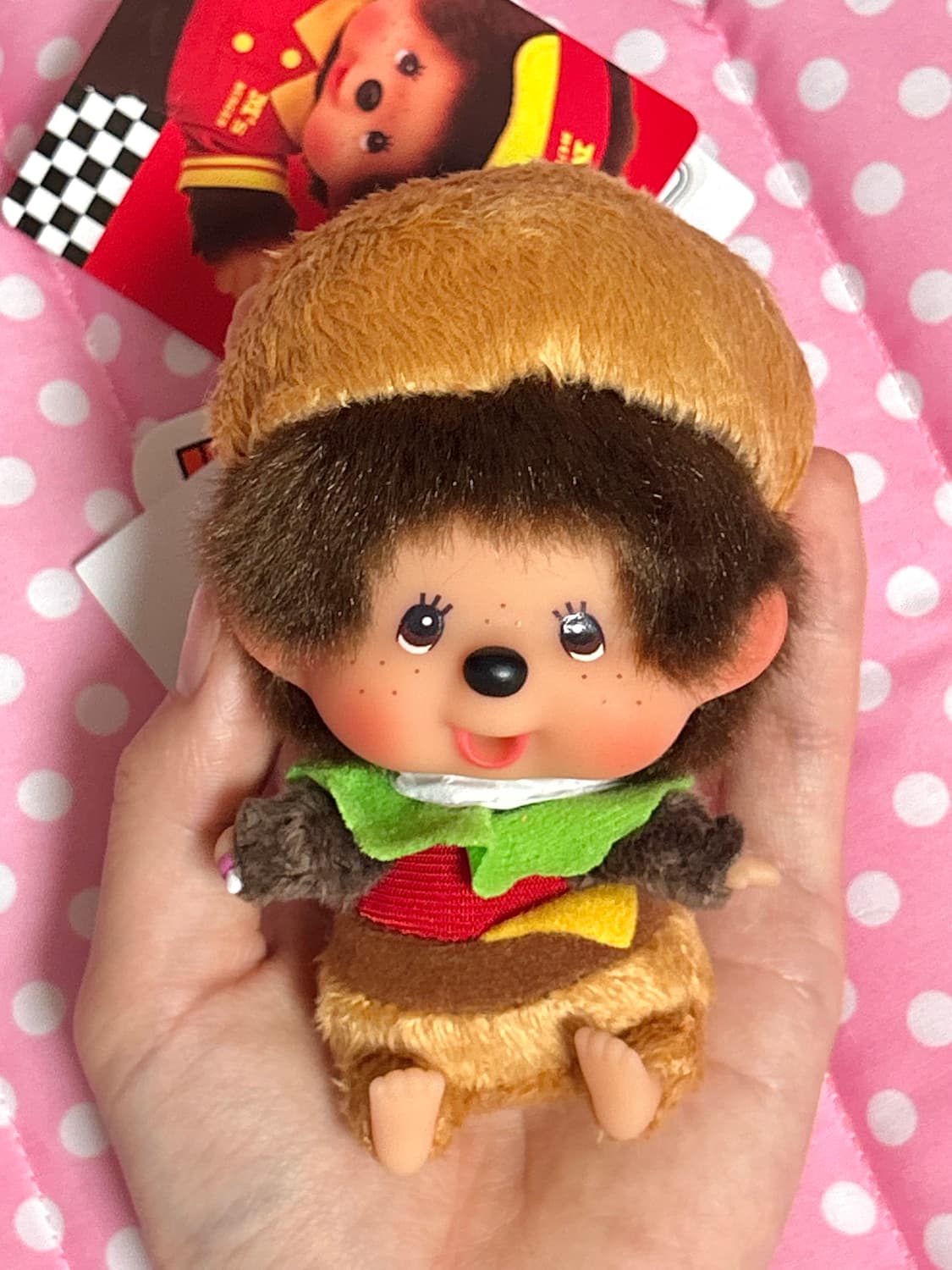 [반택포,바배] 몬치치 햄버거 인형 키링 새상품 택ㅇ 상품이미지7