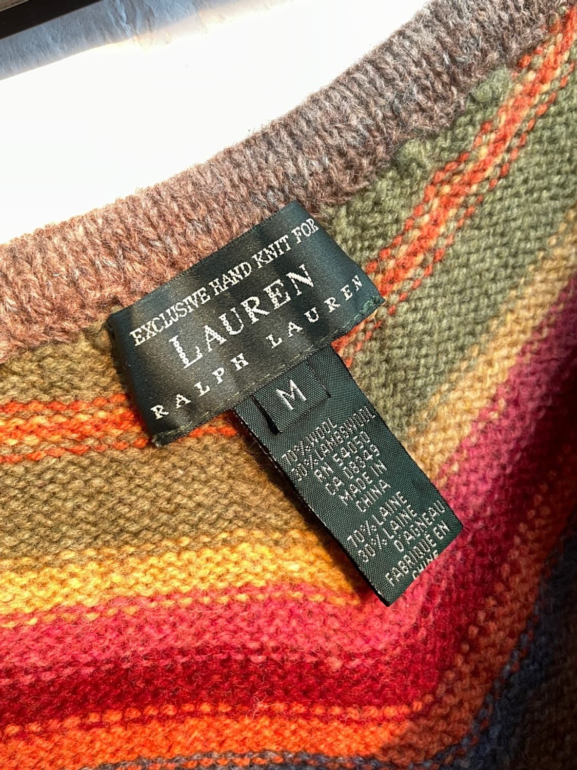 로렌 랄프로렌 폴로 사우스웨스턴 울 스커트  상품이미지6