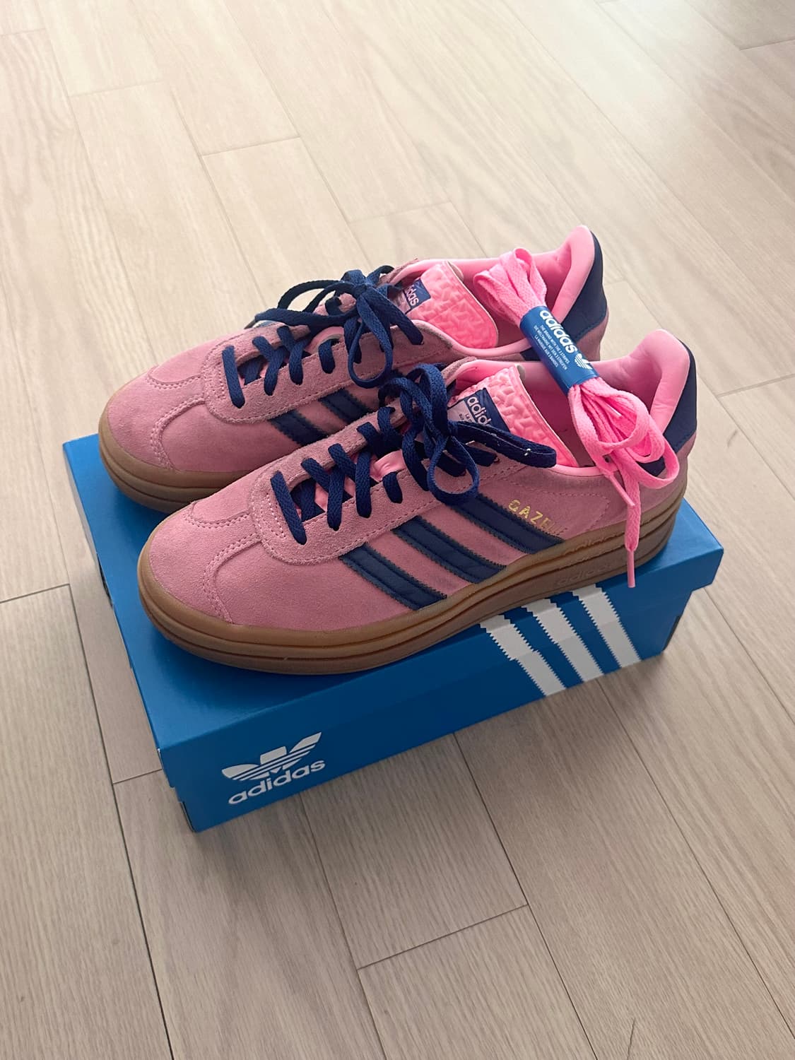아디다스 가젤 볼드 핑크글로우 240 상품이미지1