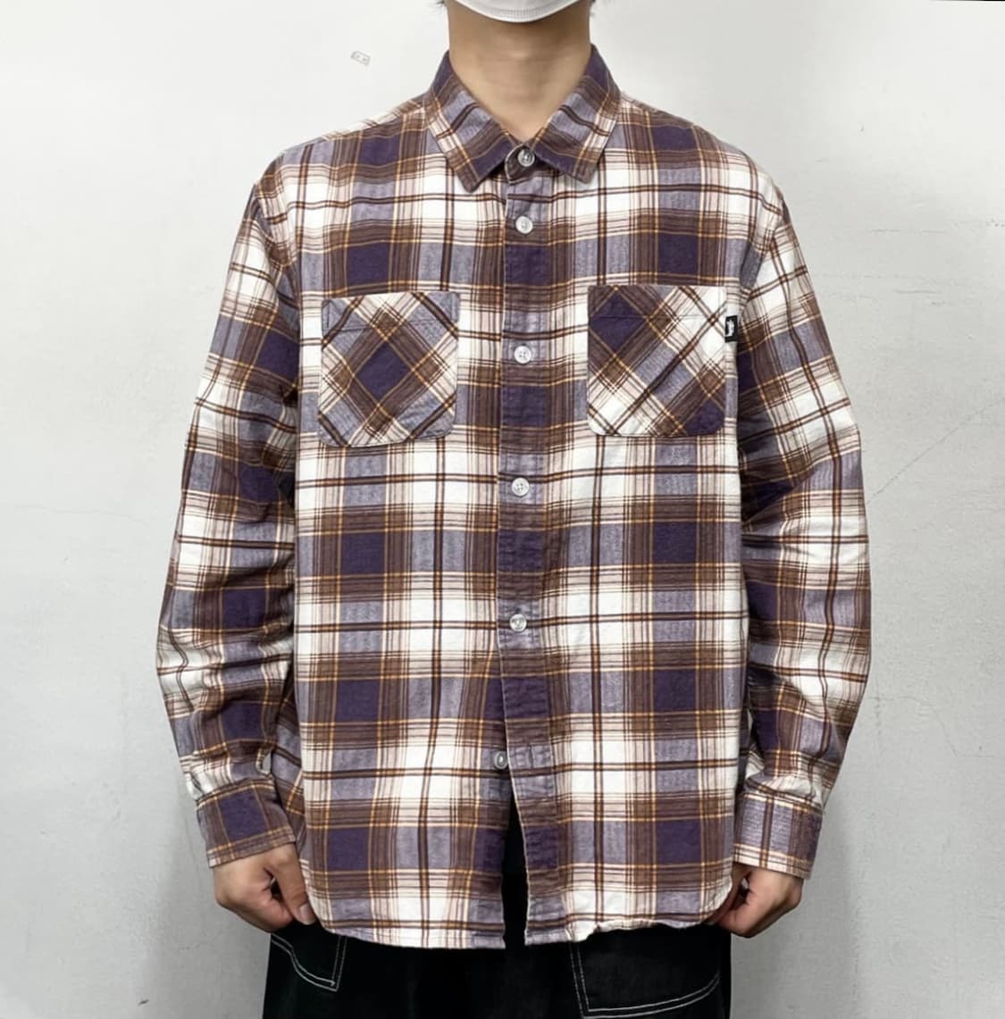 스투시 아담 피아드 체크패턴 셔츠 상품이미지1