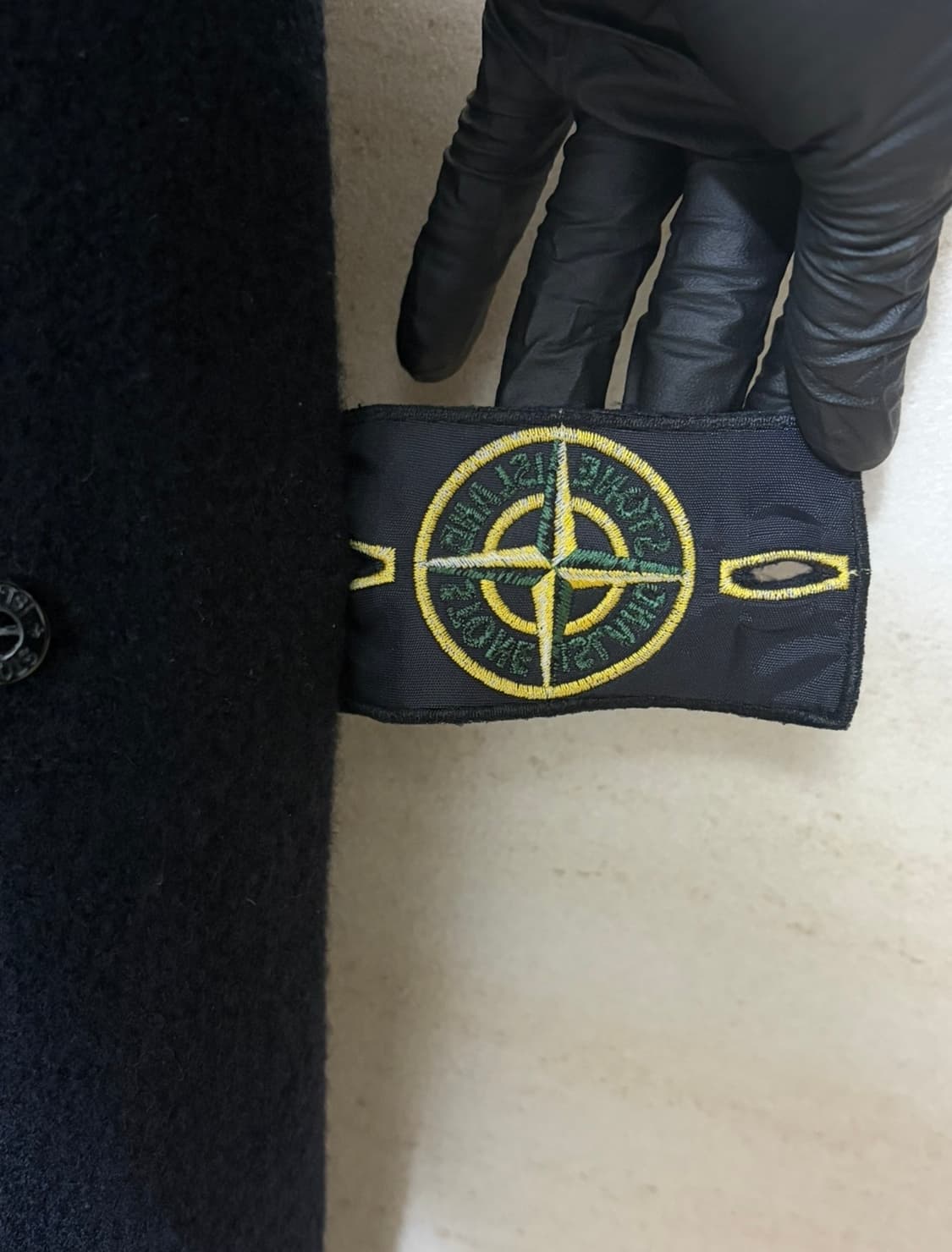 스톤아일랜드 아카이브 피코트 정품 블랙 상품이미지5