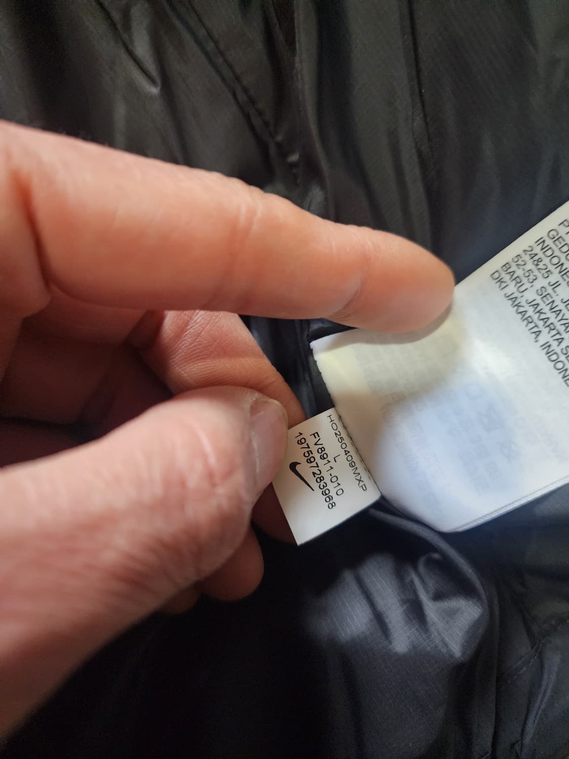 새상품 나이키 루나레이크 패딩 100  L 사이즈  상품이미지4