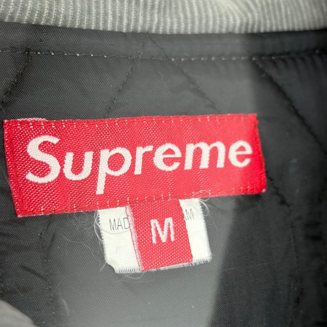 00s 슈프림 후드 코듀로이 바시티 자켓 상품이미지3