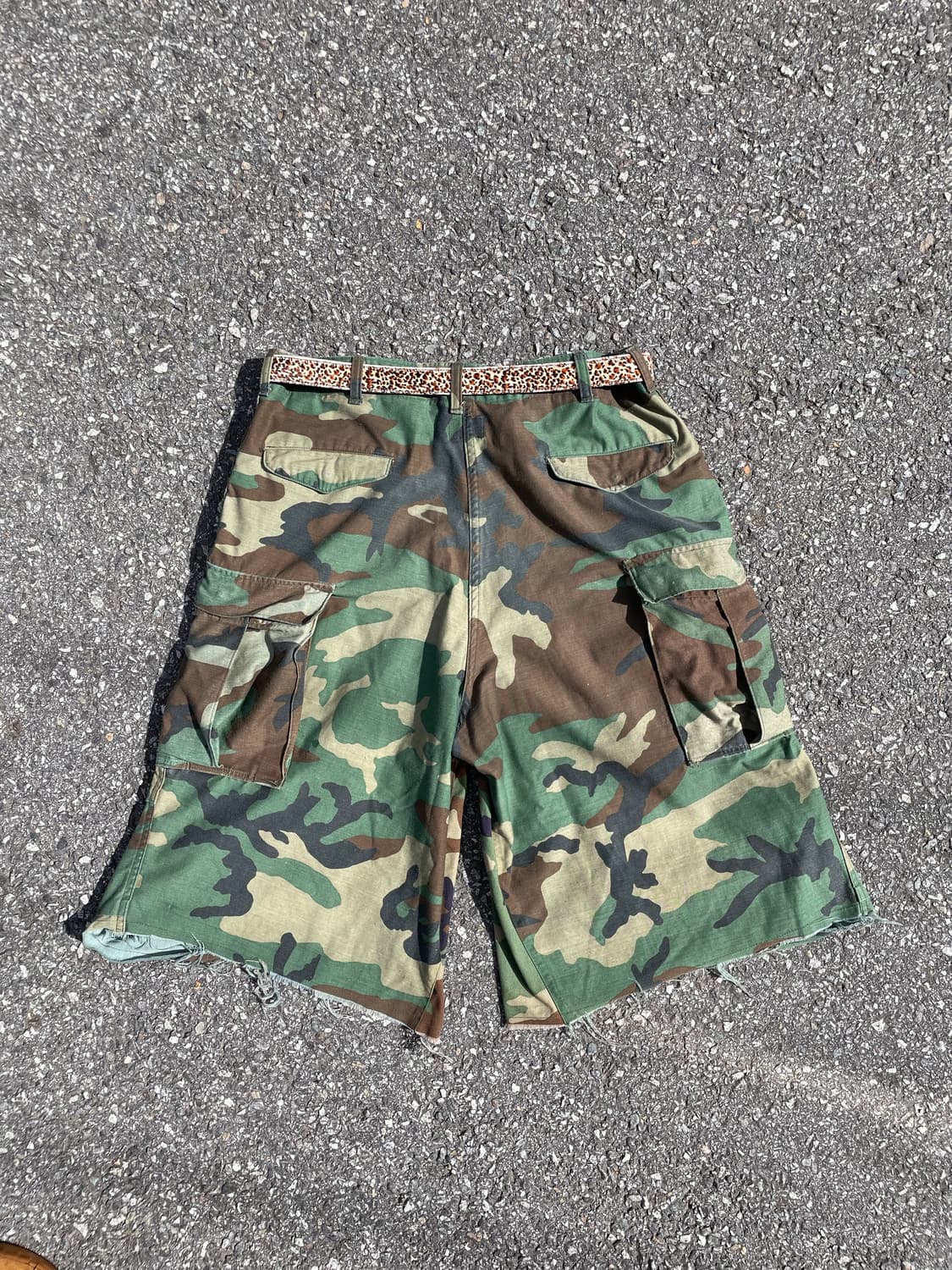 US-ARMY camo bermuda shorts 상품이미지2