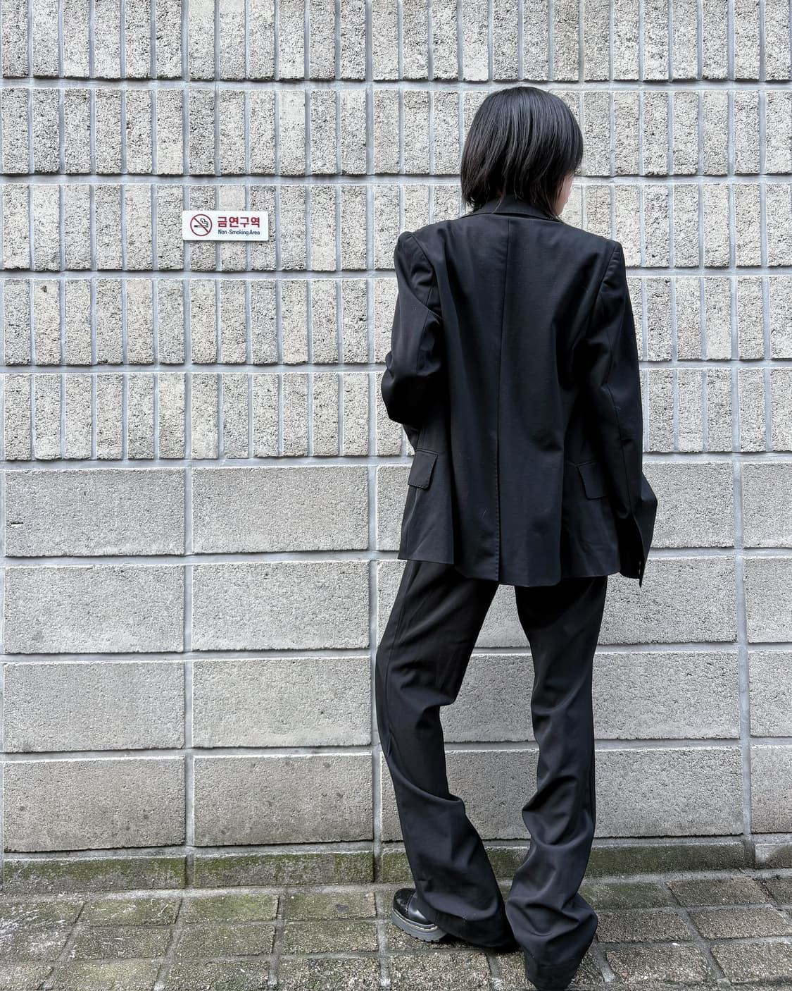 구찌 유니폼 미니멀 스티치 수트 셋업 상품이미지7