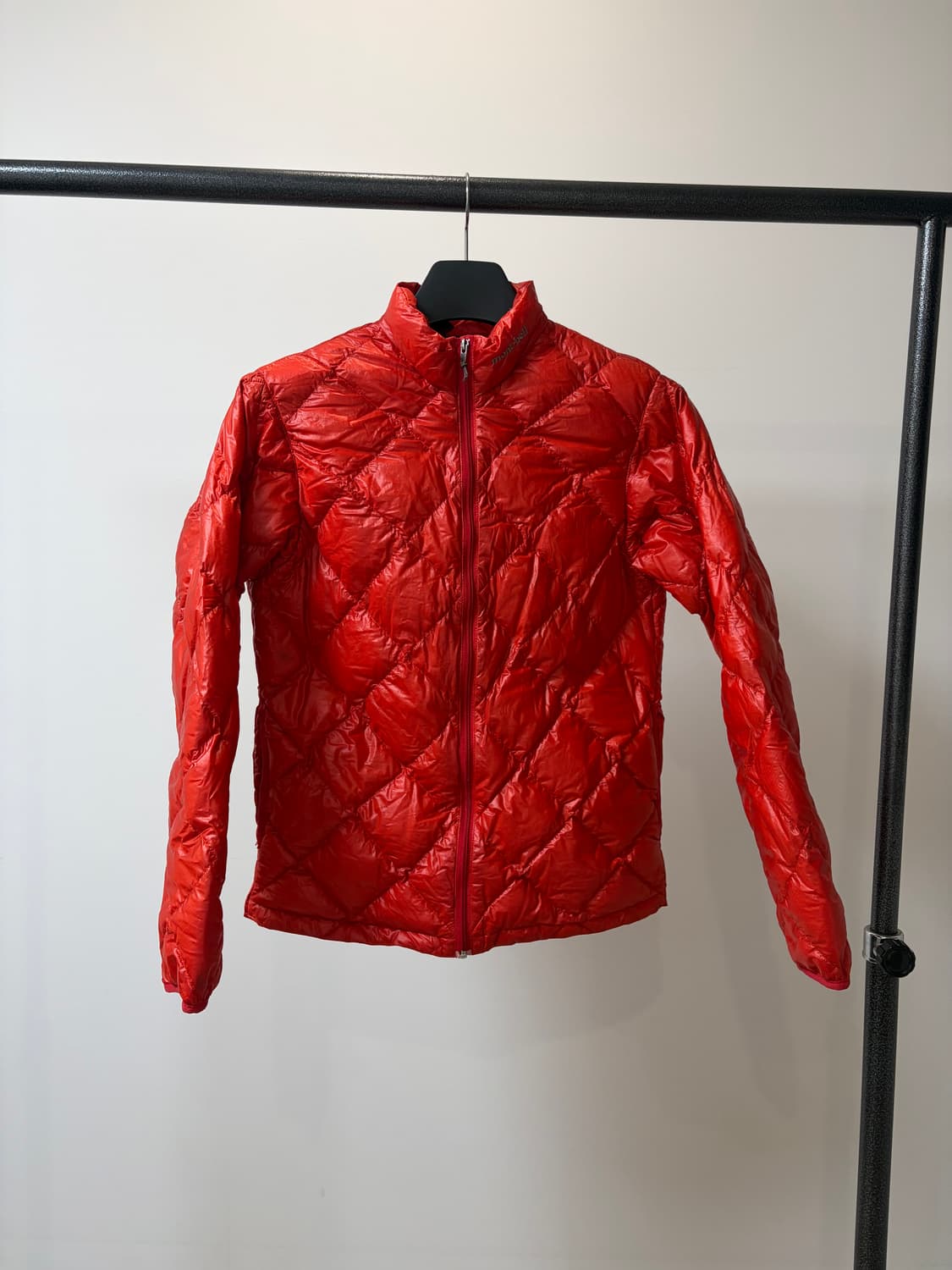 (L) mont bell 몽벨 재팬라인 오렌지 경량 패딩 상품이미지1