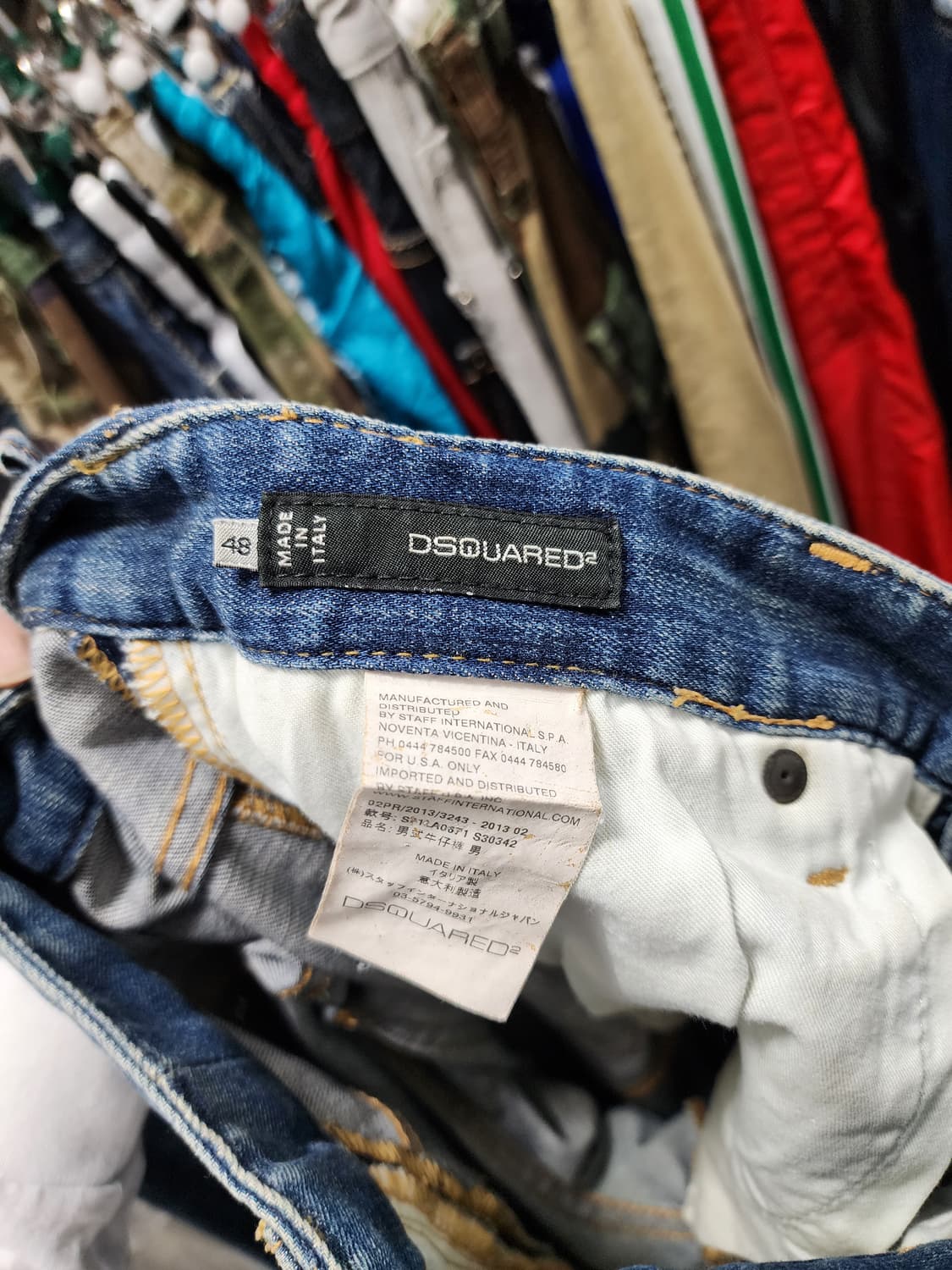 디스퀘어드2 빅로고 청바지 상품이미지5