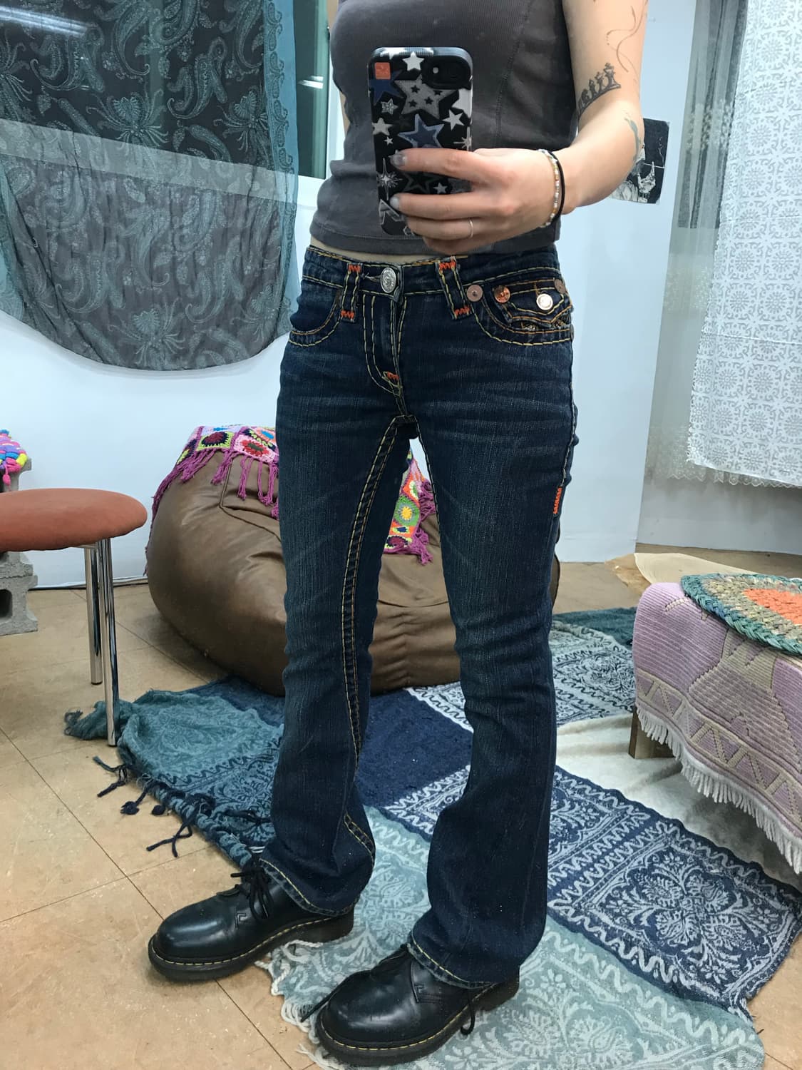 트루릴리젼 조이 슈퍼티 부츠컷 데님팬츠  상품이미지2