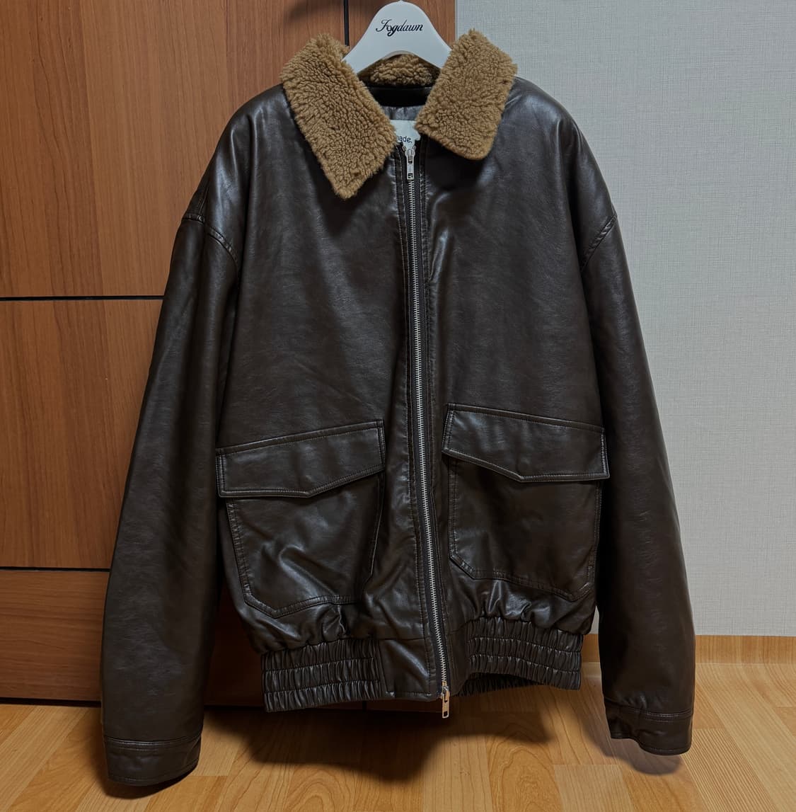 [새상품] 어텀 버킷 무스탕 퍼 레더자켓 상품이미지2