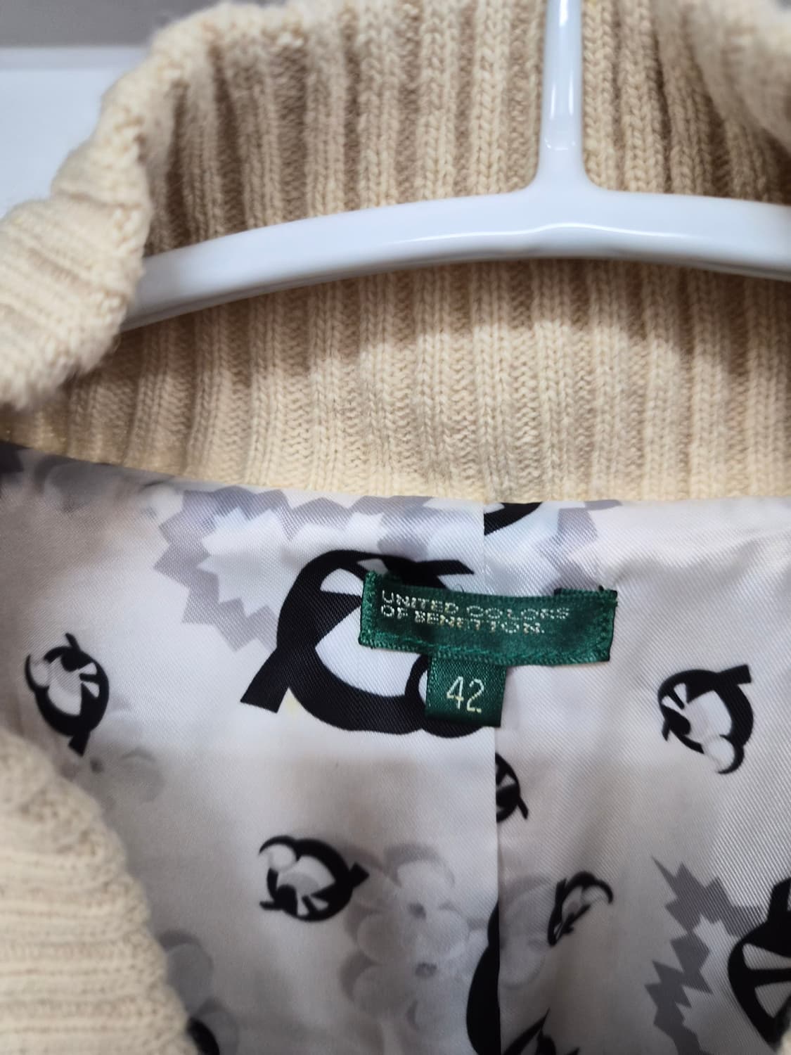 베네통 울자켓 상품이미지2