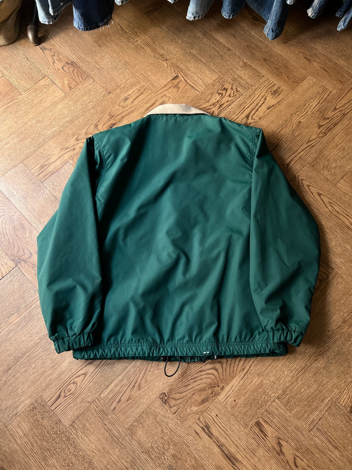 [M]90's 엘엘빈 USA Made 그린 THREE-SEASON 자켓 상품이미지8