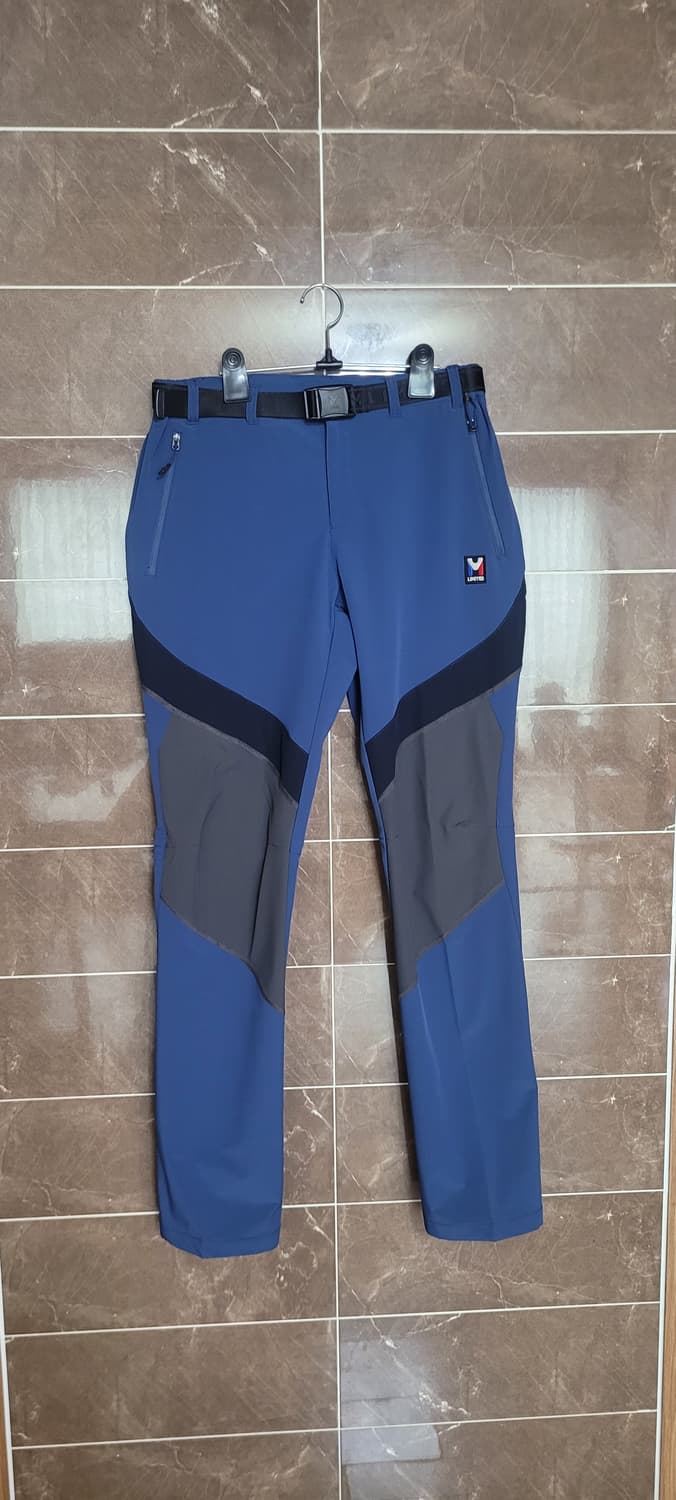 남성82사이즈) 밀레 리미티드 등산바지(벨트세트.춘추) 상품이미지1