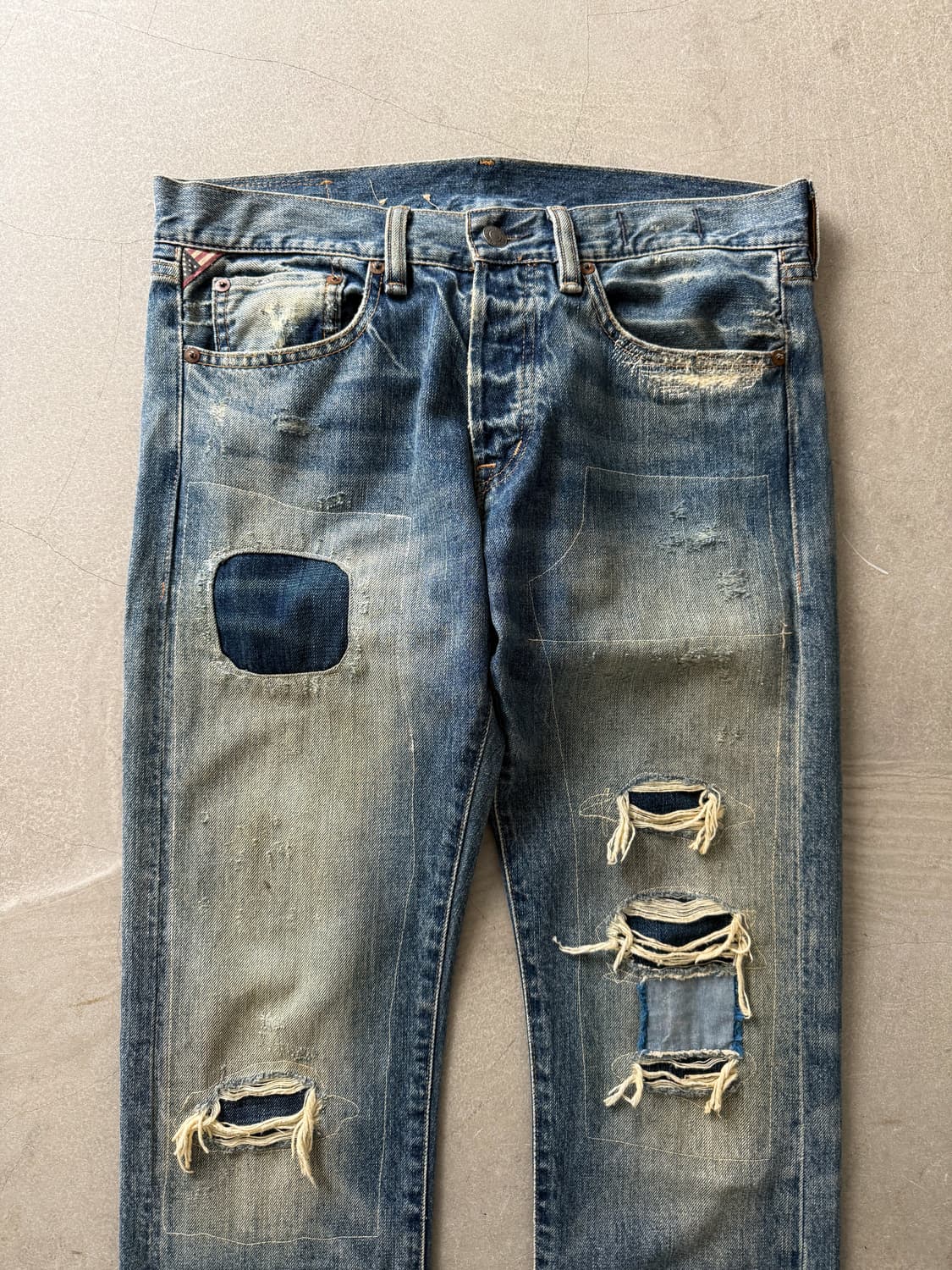 Denim and Supply Patchwork Denim Pants 상품이미지2