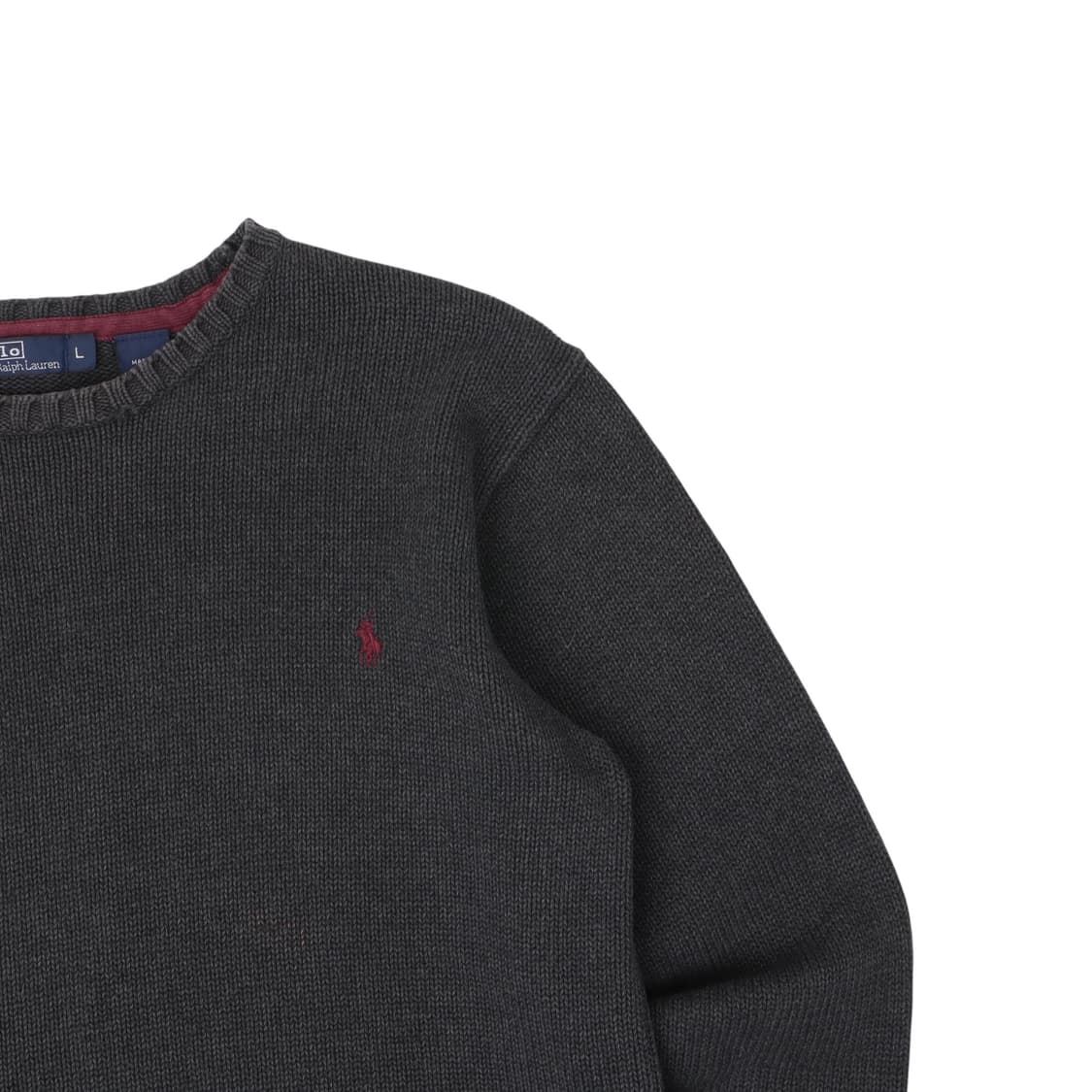 폴로 랄프로렌 우먼스 그레이 니트 상품이미지3