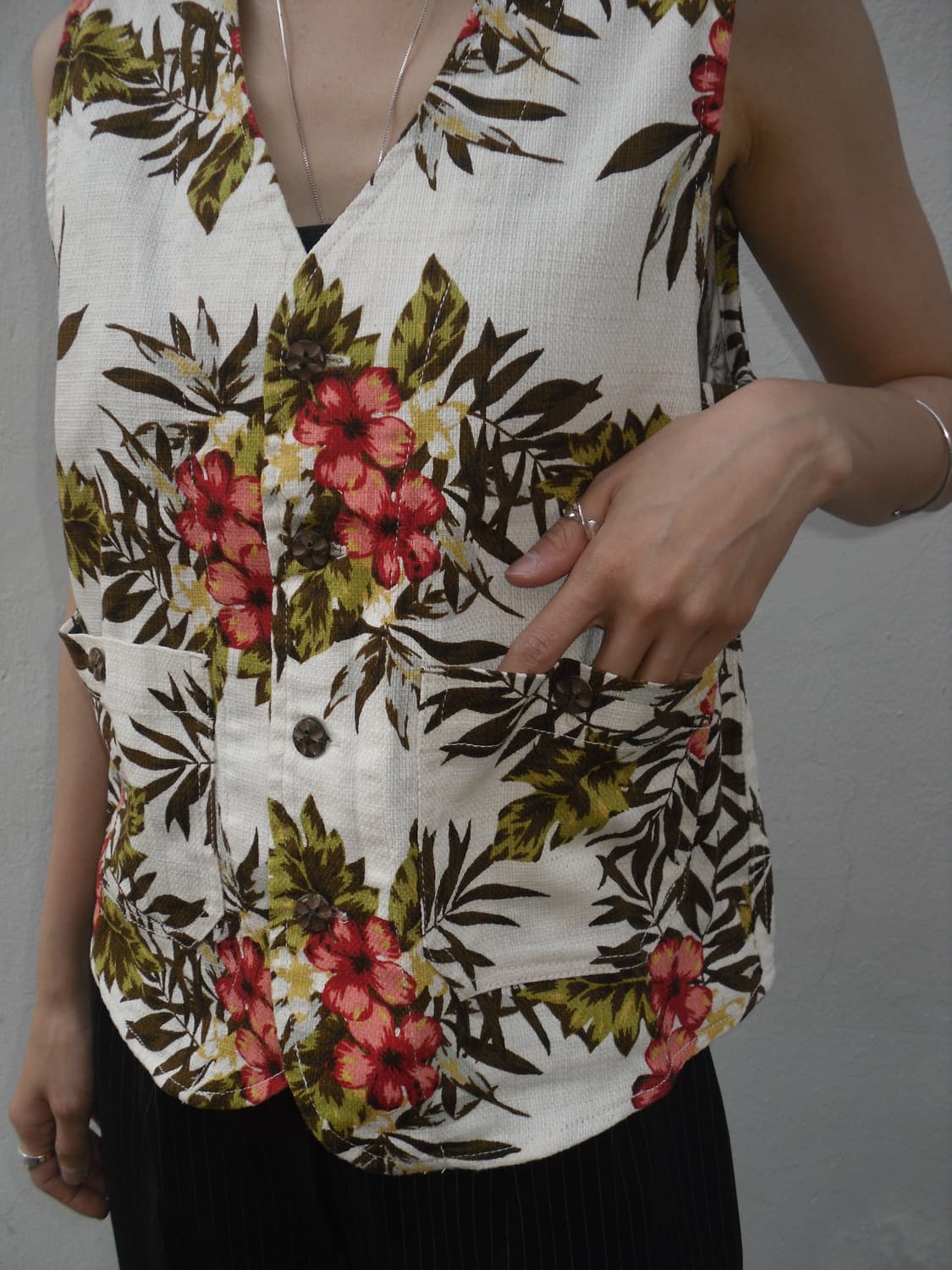 Flower vest 상품이미지2