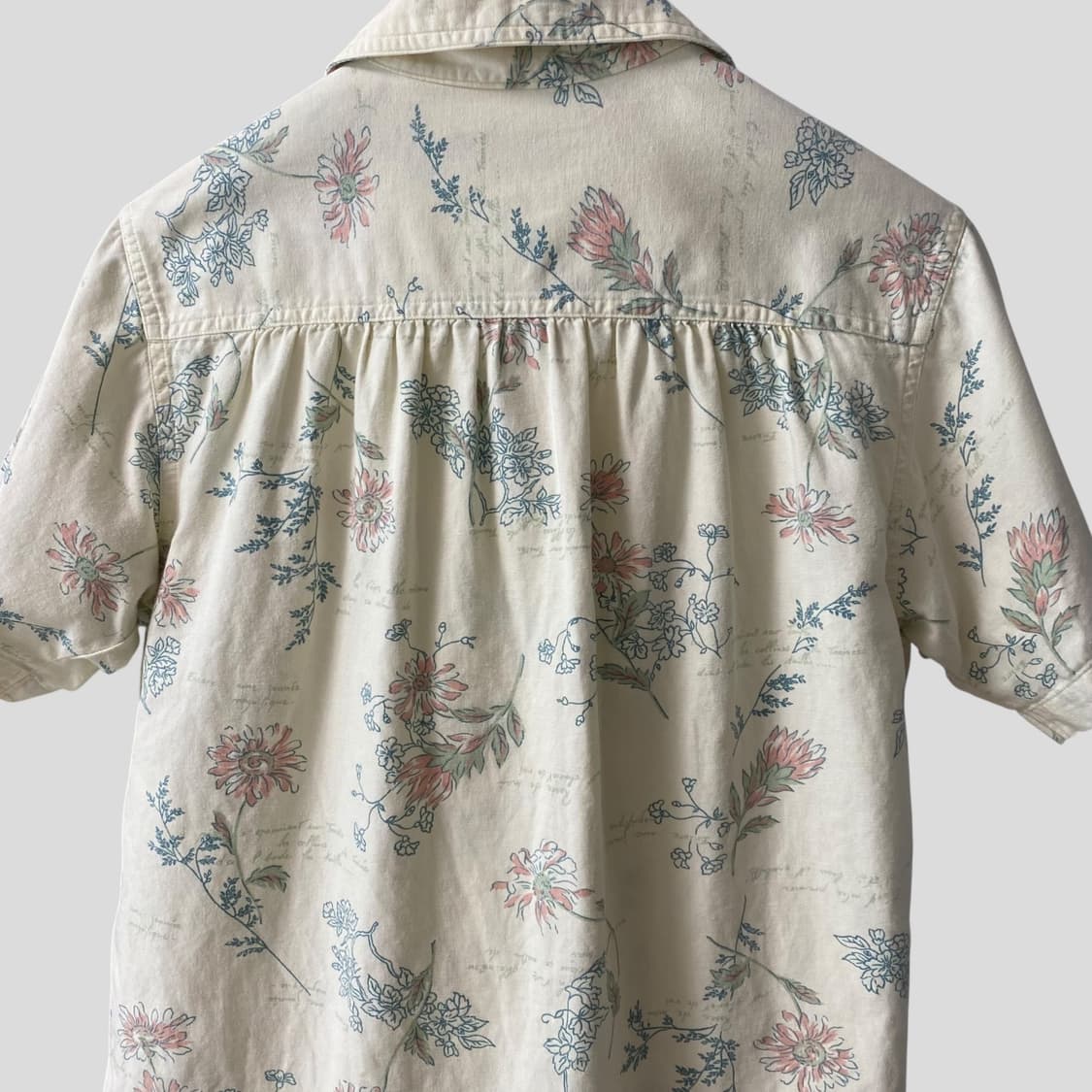 (여성SM)L.L.bean 엘엘빈 오픈카라 반팔셔츠 상품이미지6