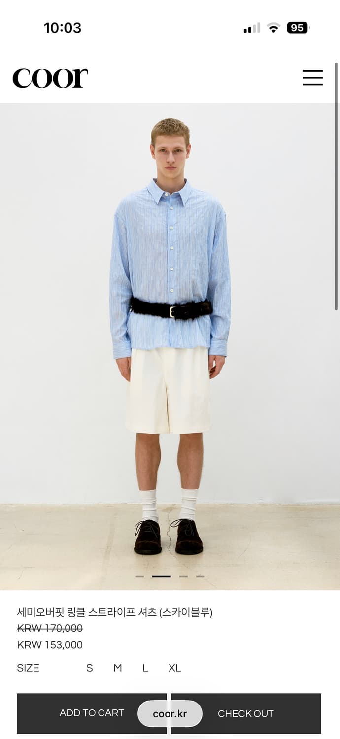 쿠어 셔츠 상품이미지2