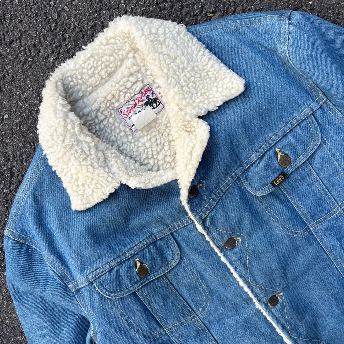 80~90년대 미국 리 스톰라이더 쉐르파 자켓 상품이미지4