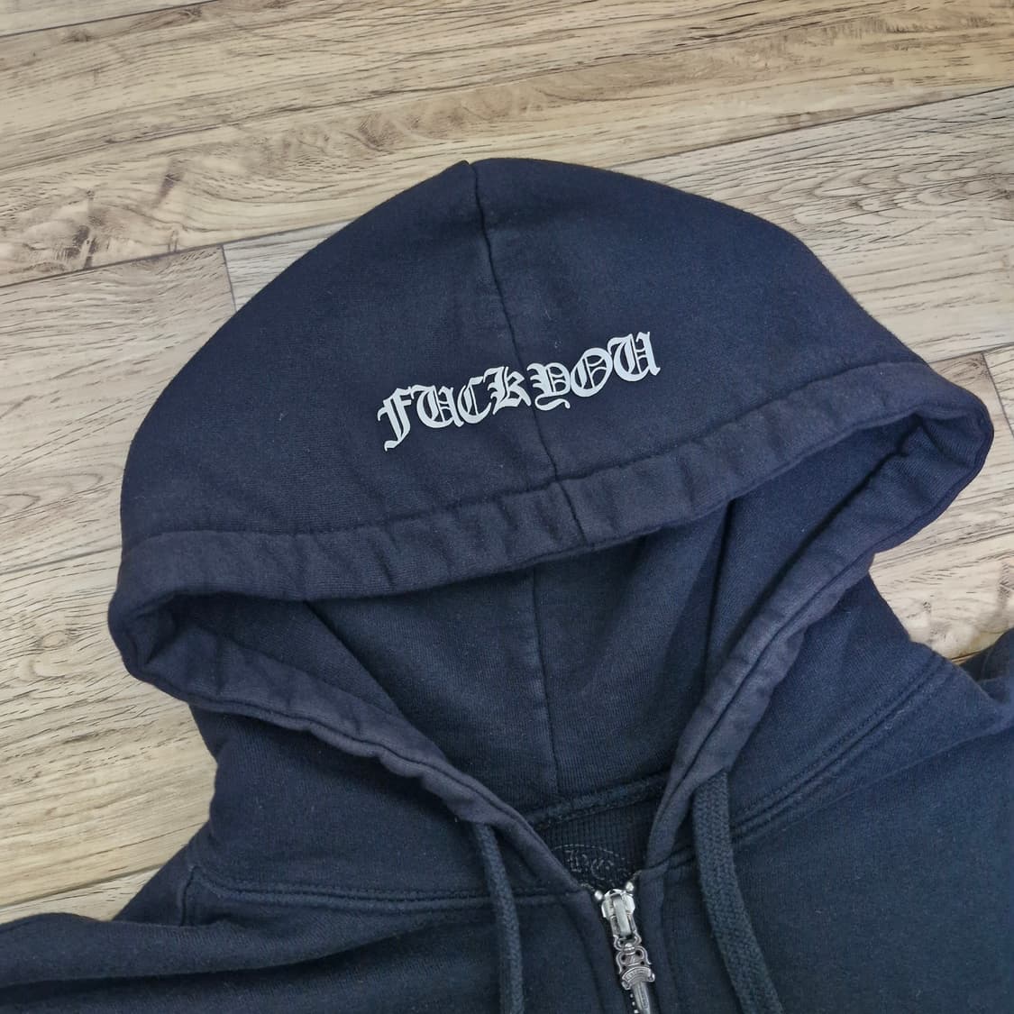 [S] 크롬하츠 F*ck You 써멀 홀스슈 후드집업 상품이미지2