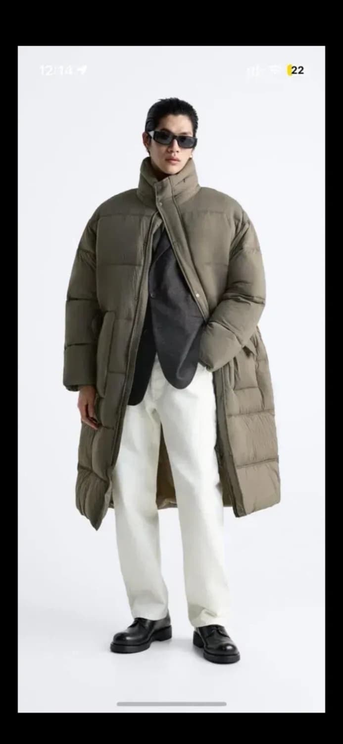 자라 롱패딩 xl 상품이미지1