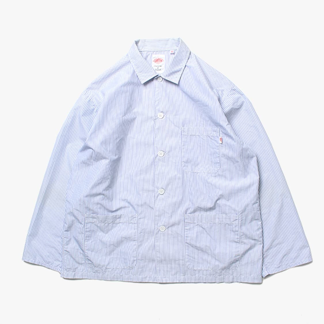 DANTON "Stripe Shirts Jacket" 상품이미지1