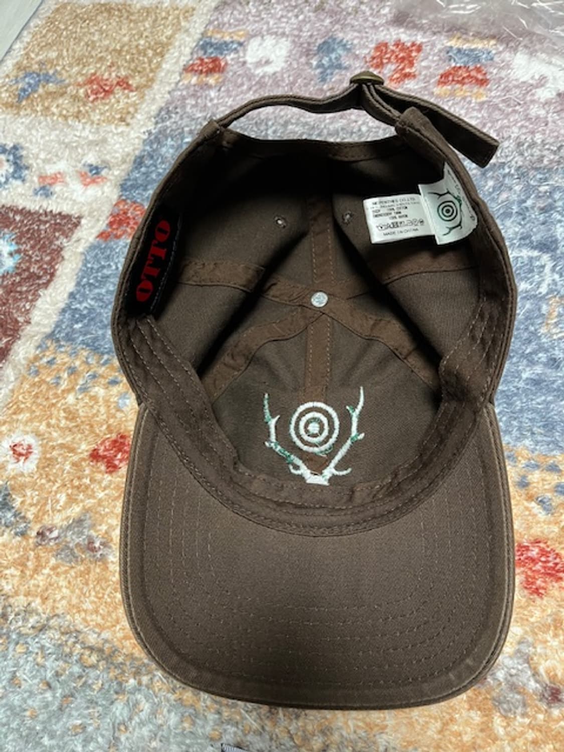 남이서팔 브라운 볼캡 모자 상품이미지2