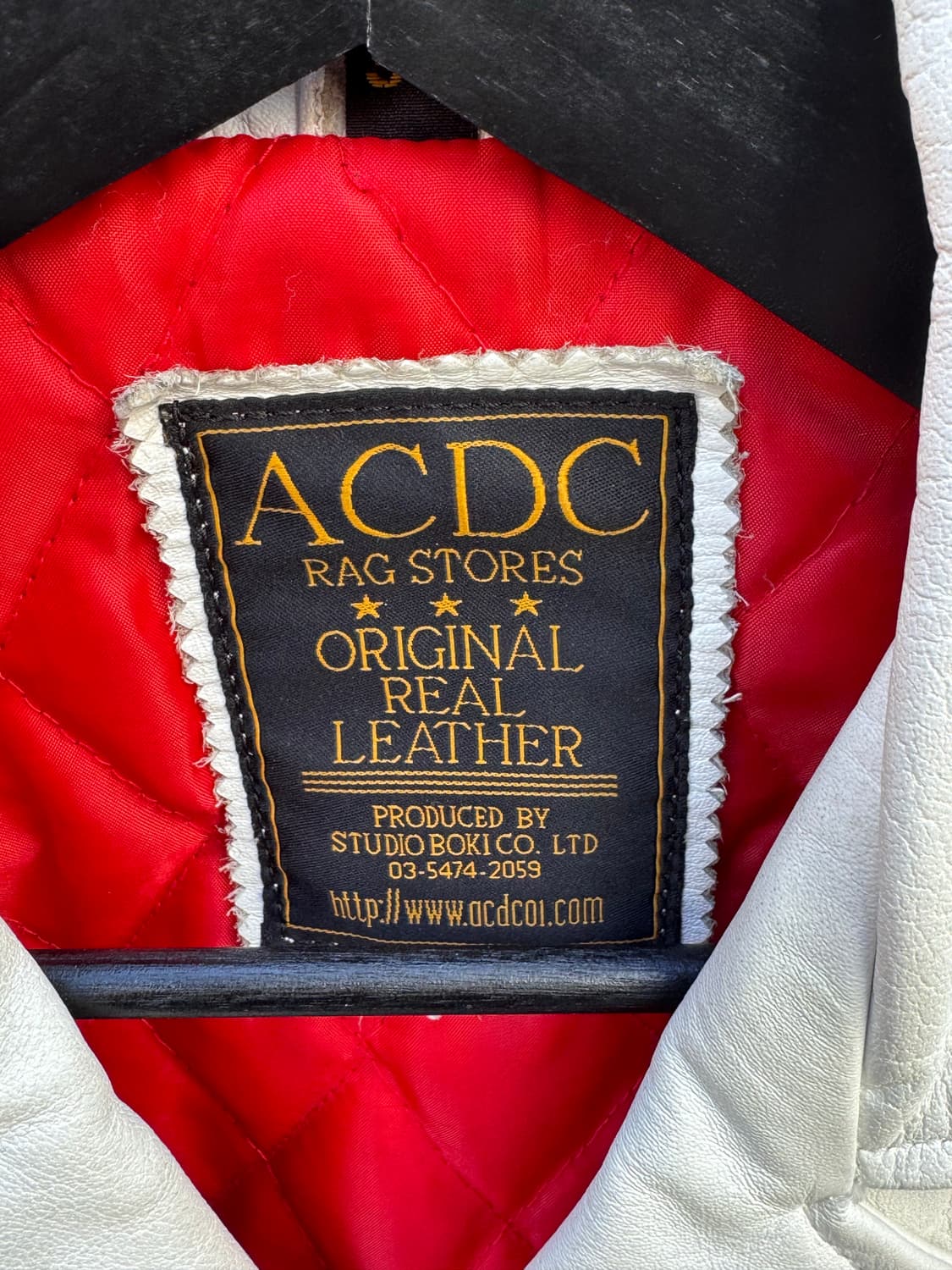 ACDC RAG Stores 모터사이클 소가죽 라이더자켓  상품이미지3