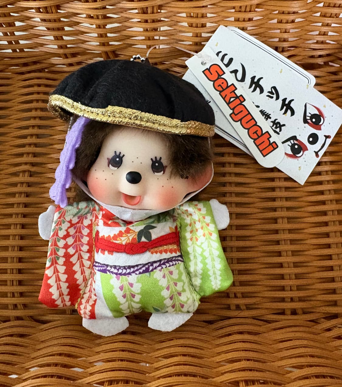 몬치치X가부키 빅페이스 키링 상품이미지1