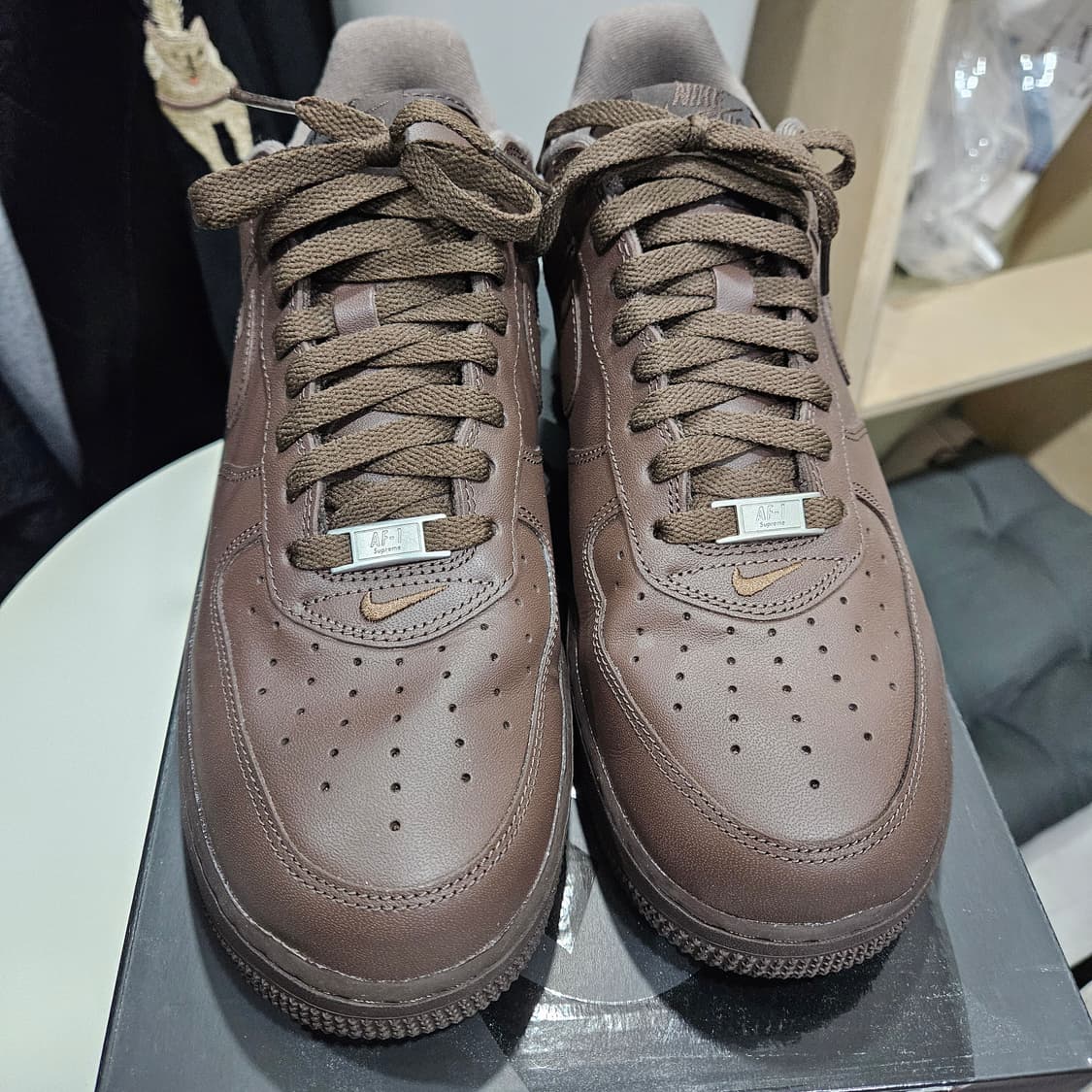 슈프림 에어포스 바로크 브라운 285 상품이미지2
