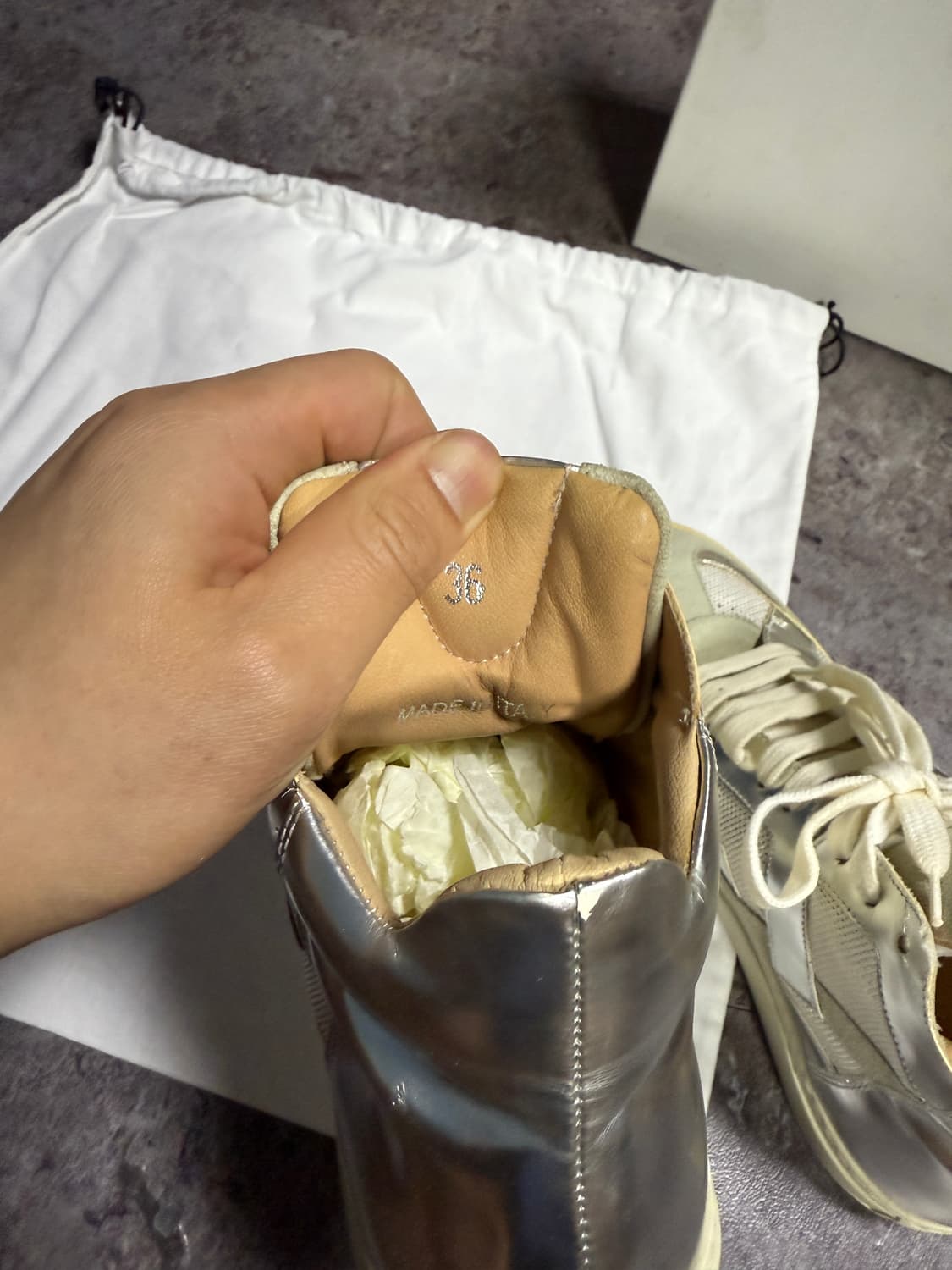 메종 마르지엘라 mm6 스니커즈 36 상품이미지3