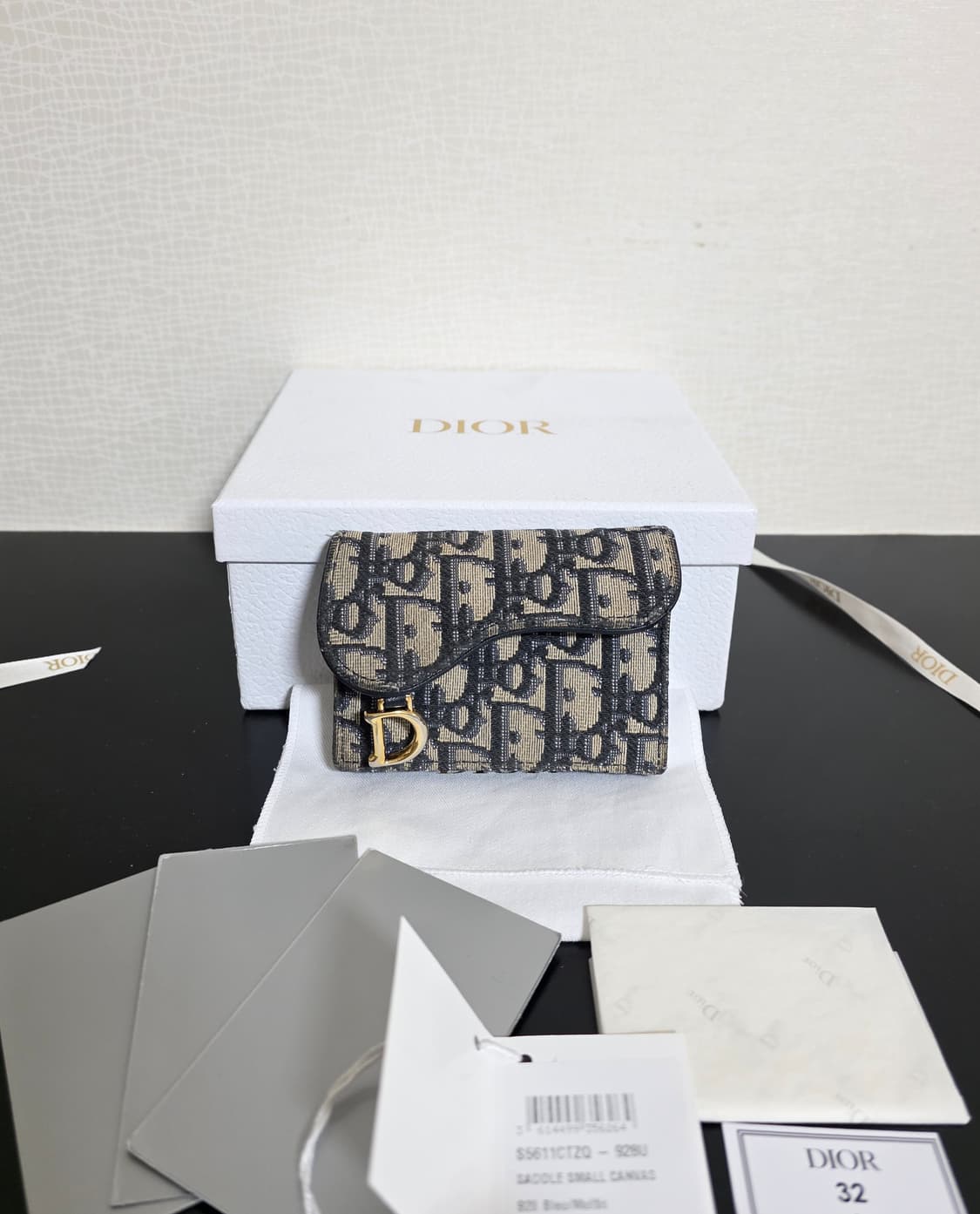 [풀구성]디올 오블리크 새들 여성 카드지갑 상품이미지1