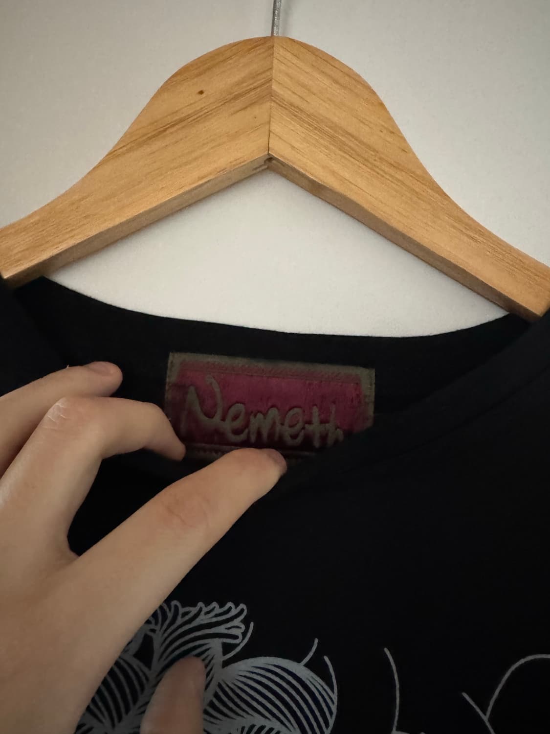 크리스토퍼 네메스 롱슬리브 108 트위스트 로프 블랙 M 상품이미지4