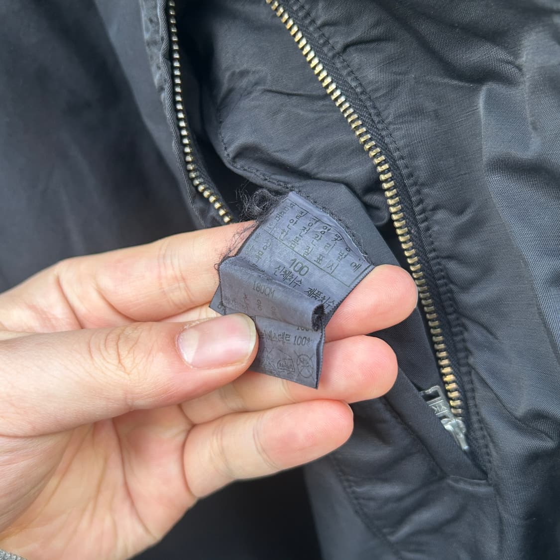 CP컴퍼니 블랙 나일론 자켓  상품이미지9