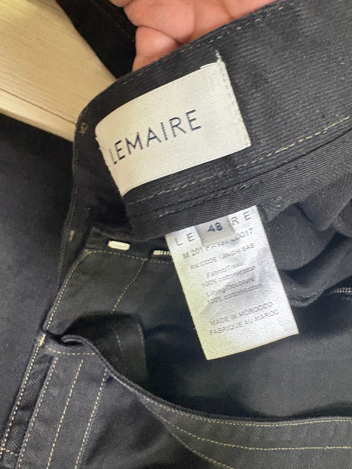 르메르 트위스티드 벨티드 팬츠 상품이미지3