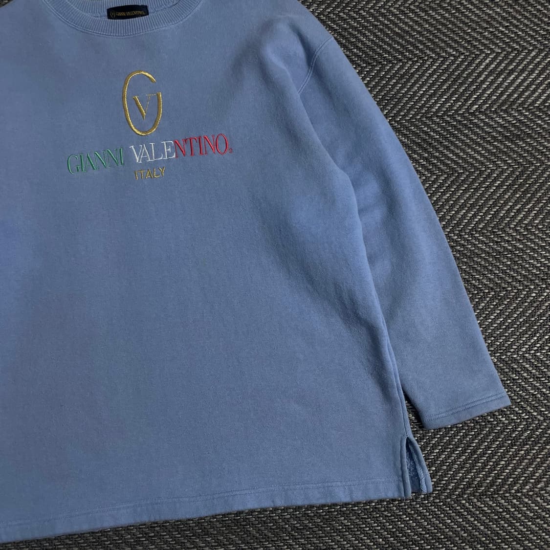 90s 지아니 발렌티노 빅로고 아카이브 맨투맨 티셔츠o 3538 상품이미지2