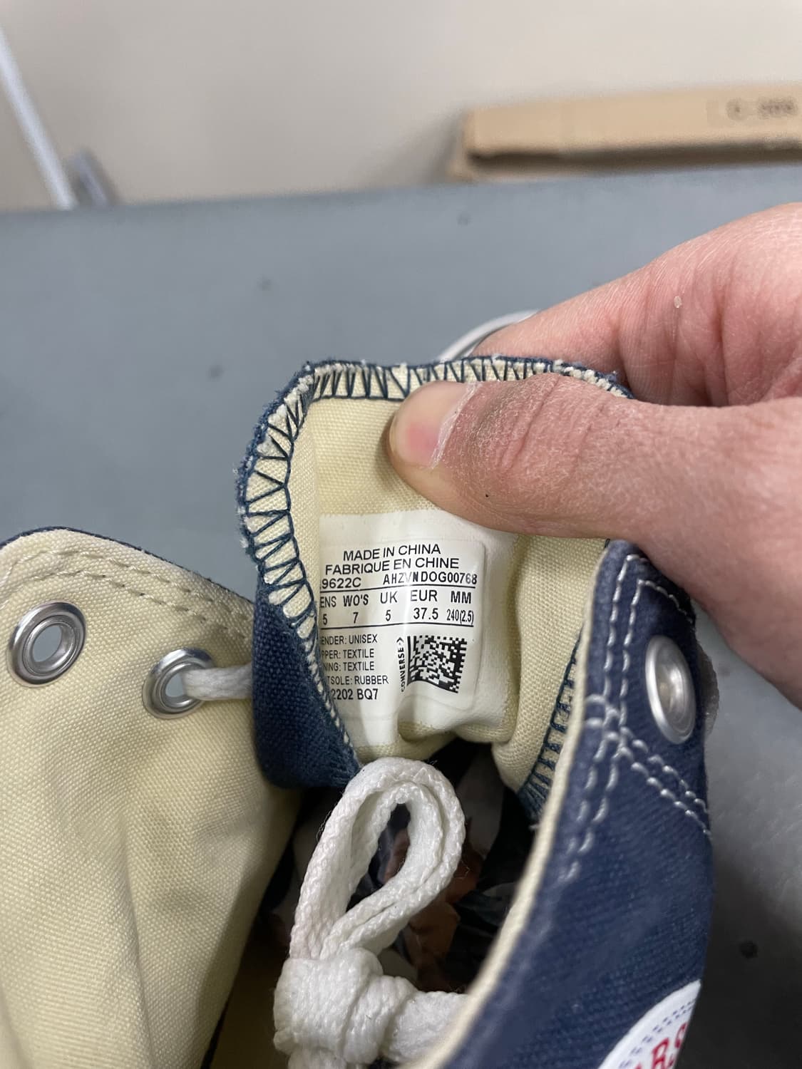 컨버스 척테일러 네이비 240 상품이미지9