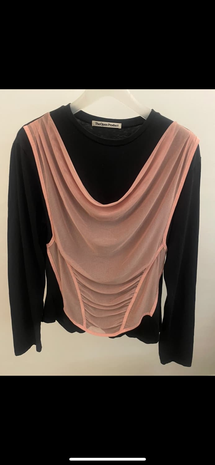 (open yy) TheOpen Product 뷔스티에 레이어드 탑 상품이미지2