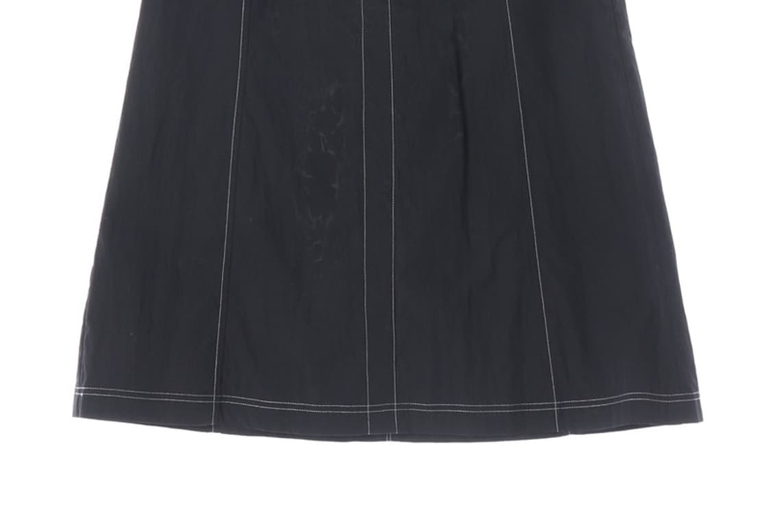 에잇세컨즈 코튼 나일론 스티치 버튼 스커트 M 상품이미지4