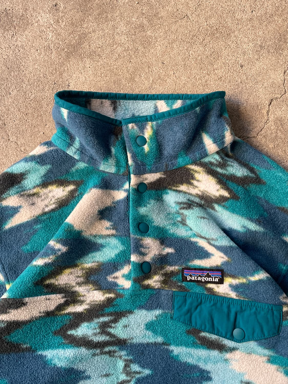 Patagonia Synchilla Trout Tails  Blue 상품이미지8