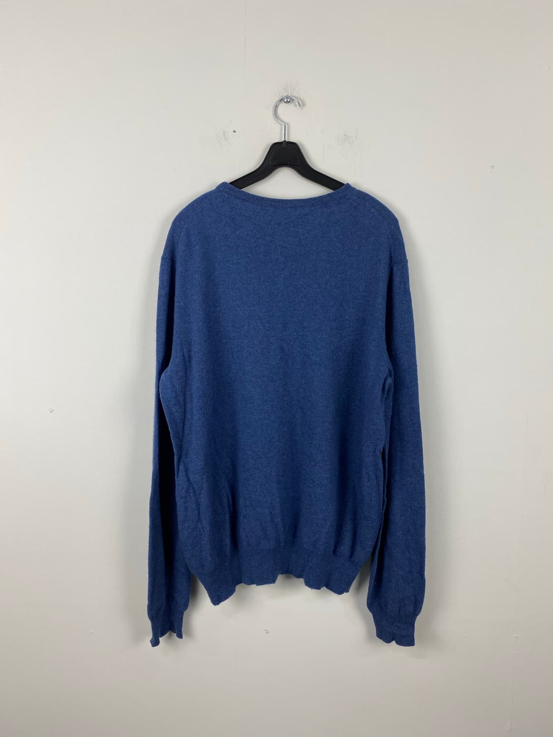 폴로 랄프로렌 메리노 울 블루 니트 XL 상품이미지2