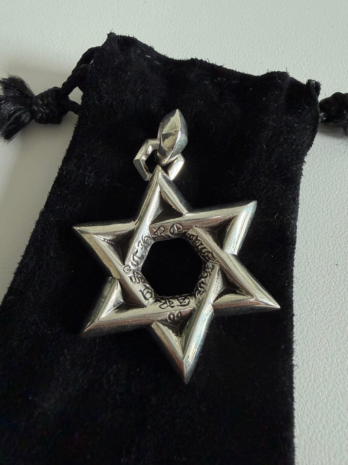 크롬하츠 데이비드 스타 라지 펜던트 (새상품) 상품이미지1