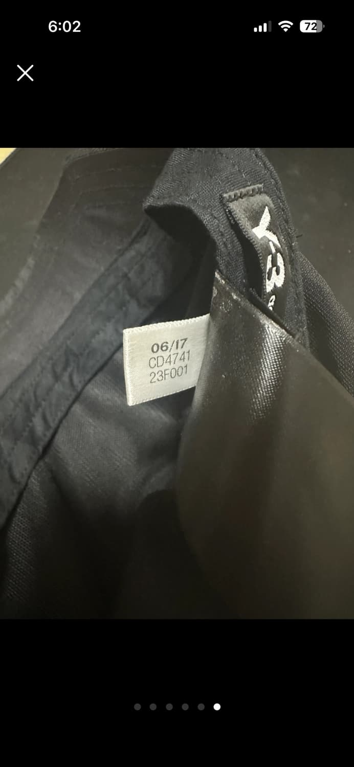 아디다스 Y-3 요지야마모토 정품 볼캡 상품이미지6