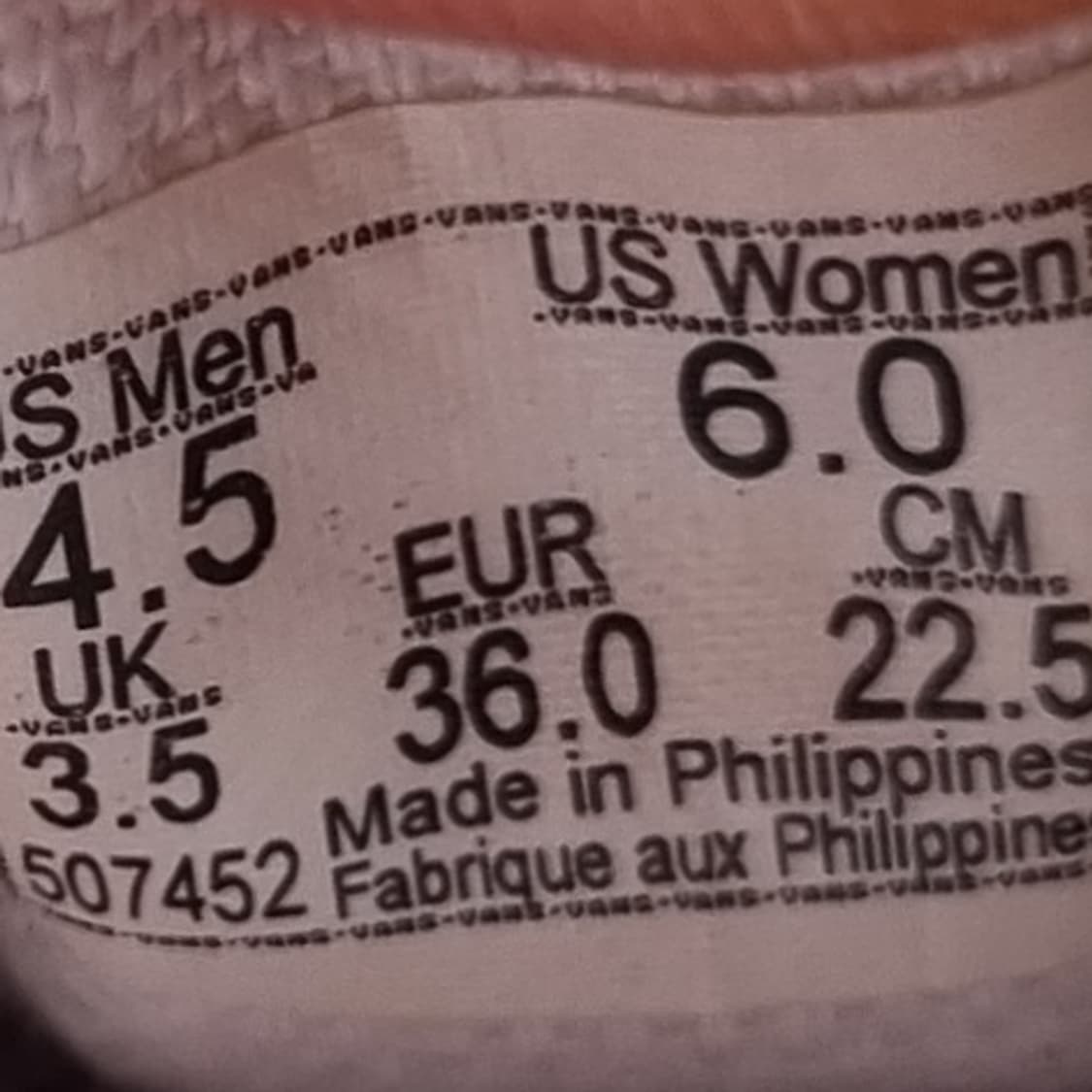 반스 올드스쿨 핑크 스니커즈 225 상품이미지6